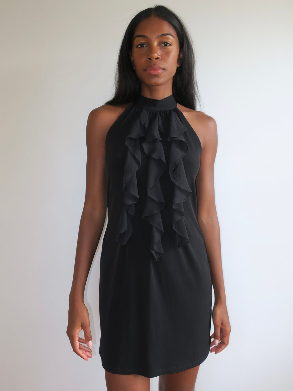 Byer California Y2k Ruffle Mini Dress