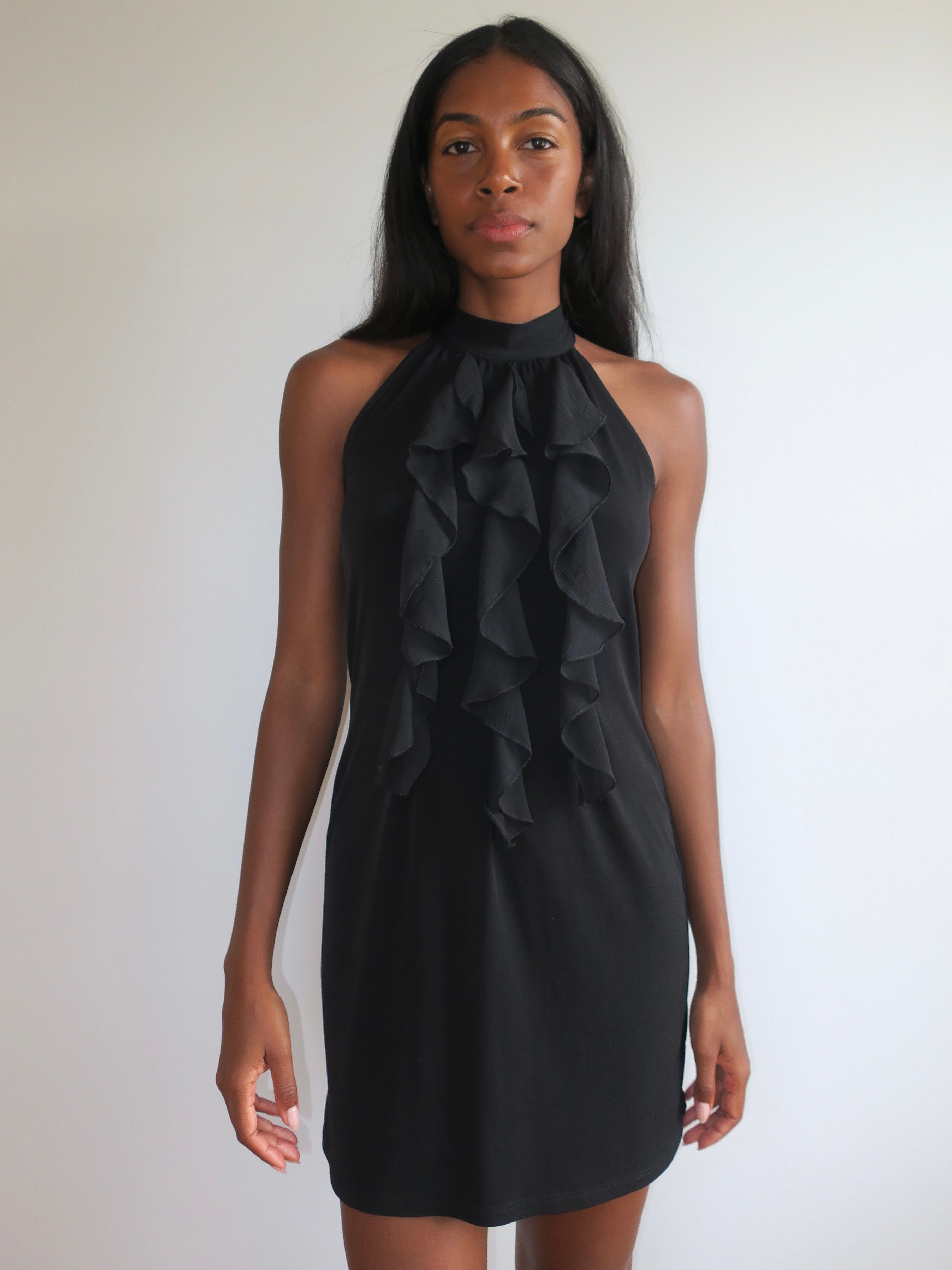 Byer California Y2k Ruffle Mini Dress