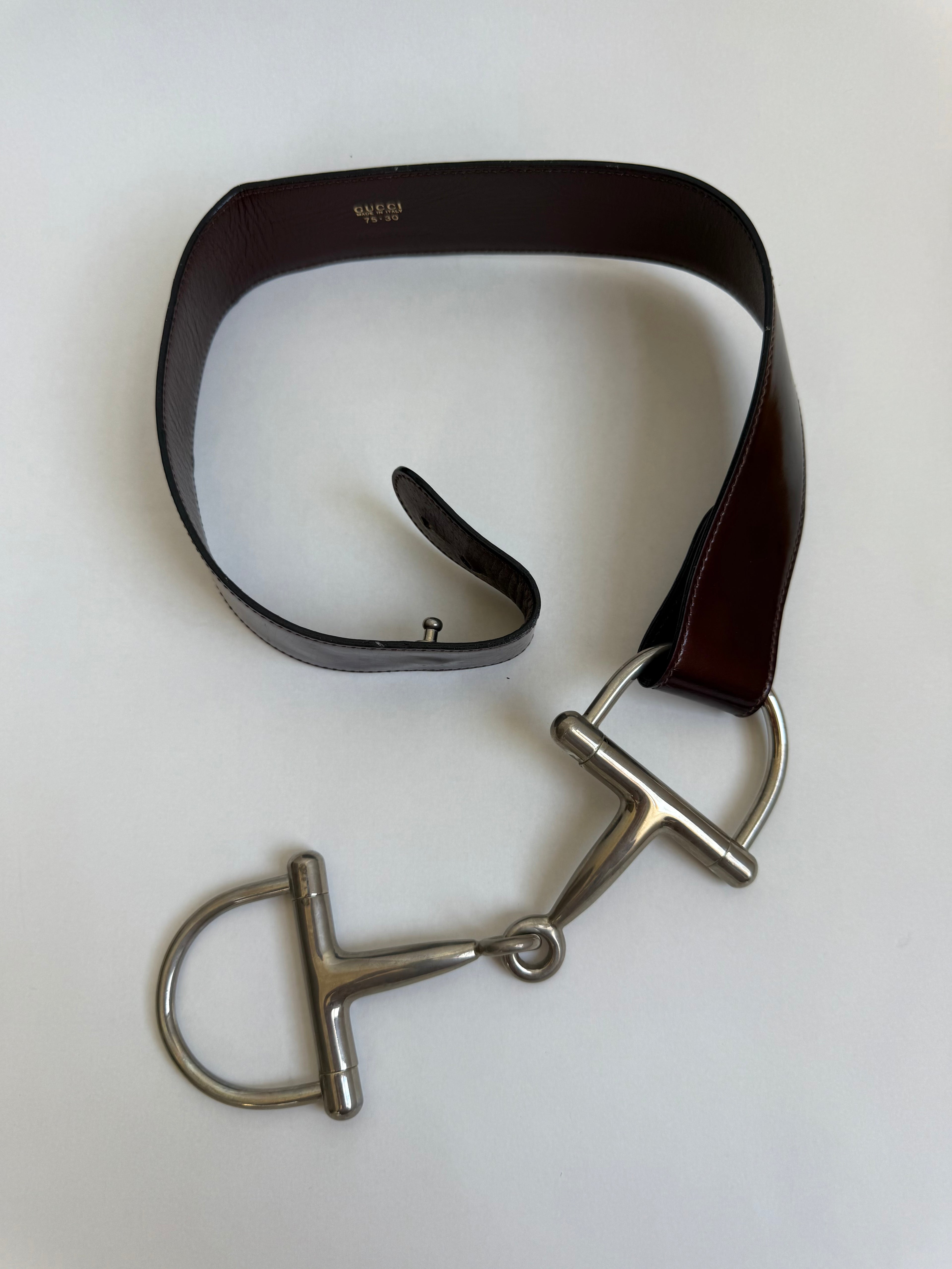 F/W 1995 Gucci Horsebit belt