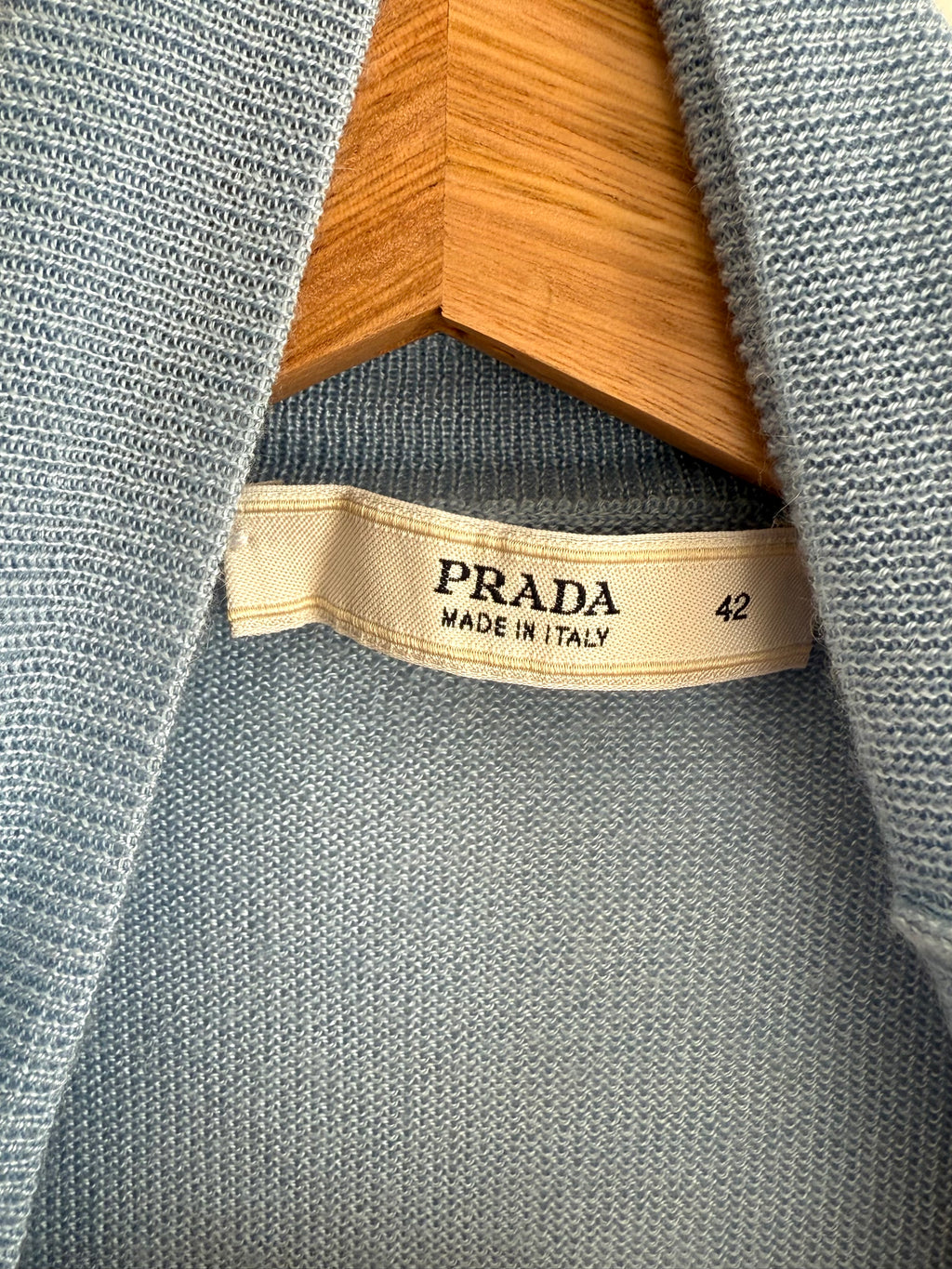 Prada Sleeveless Turtleneck Vest / 42