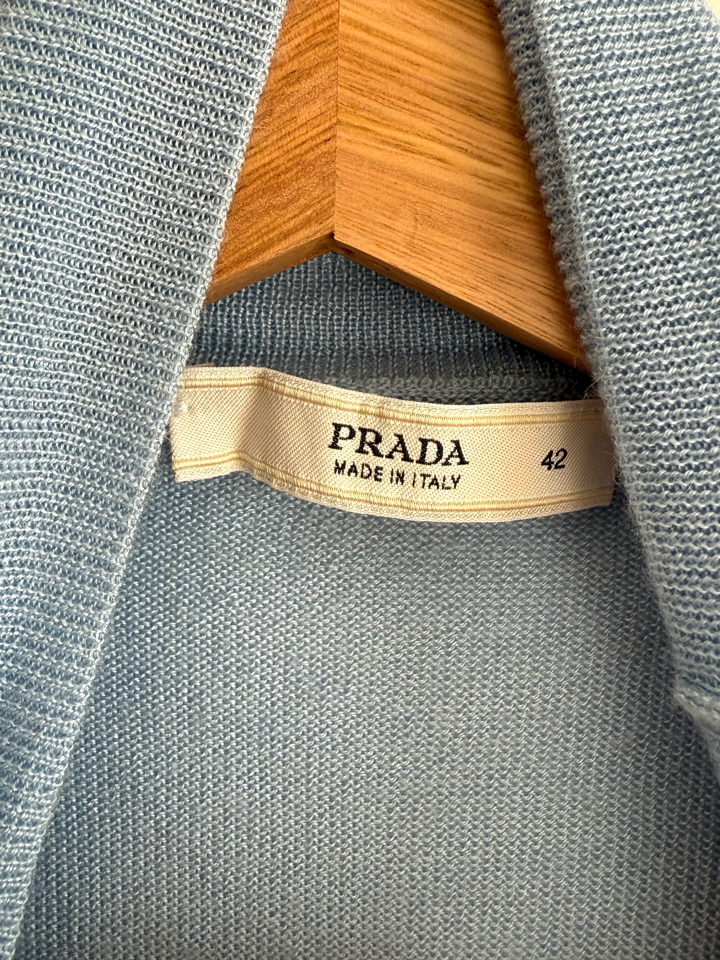 Prada Sleeveless Turtleneck Vest / 42