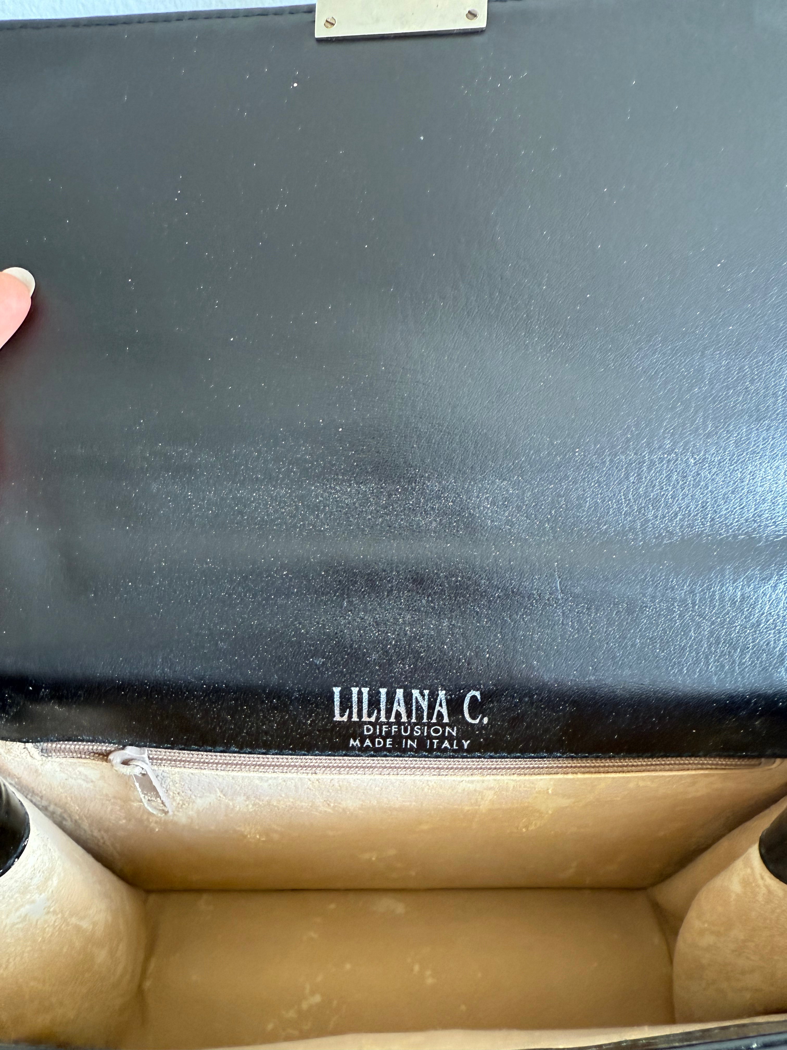 90s Patent Leather Handbag