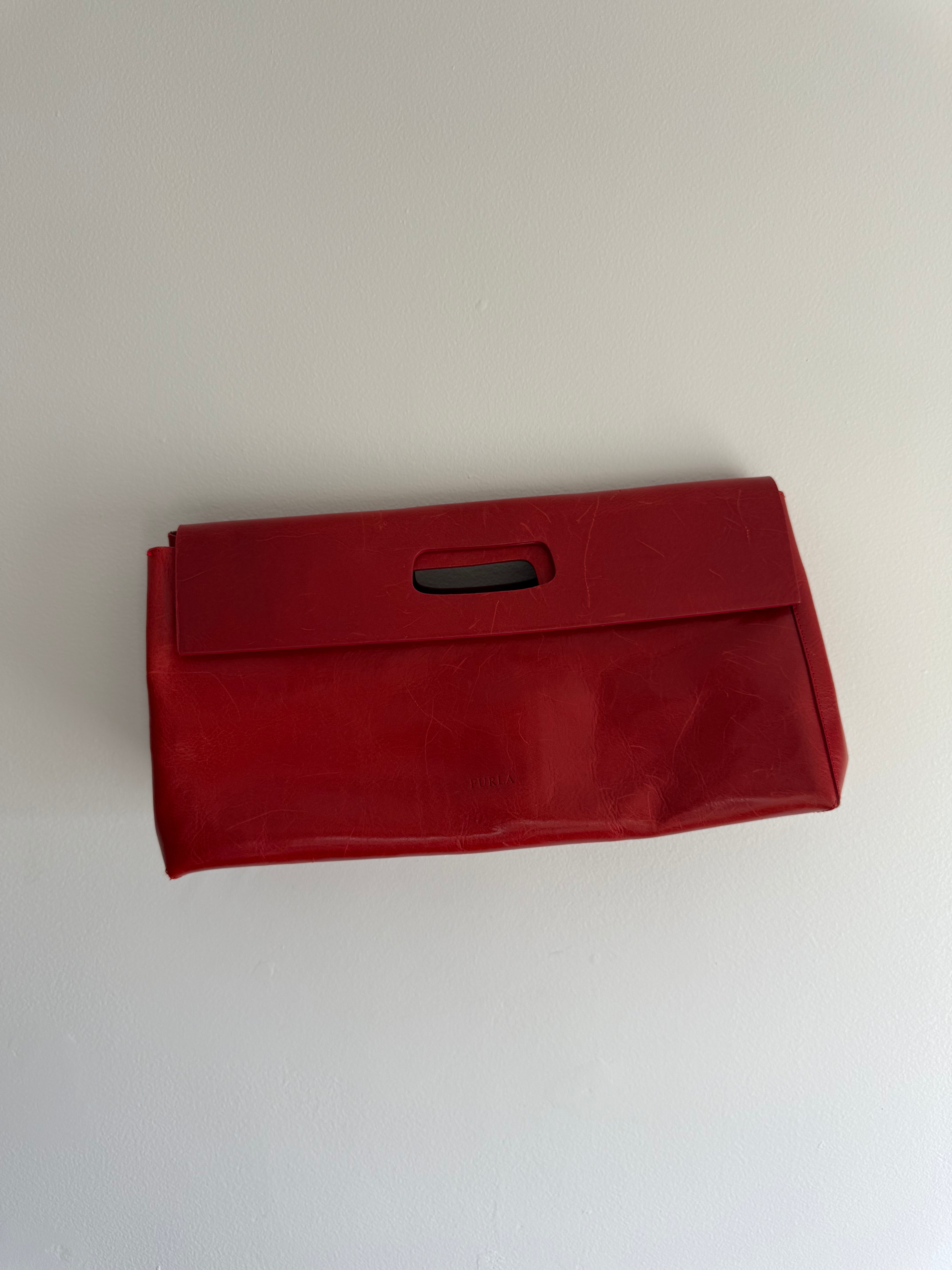 Vintage Furla Leather clutch