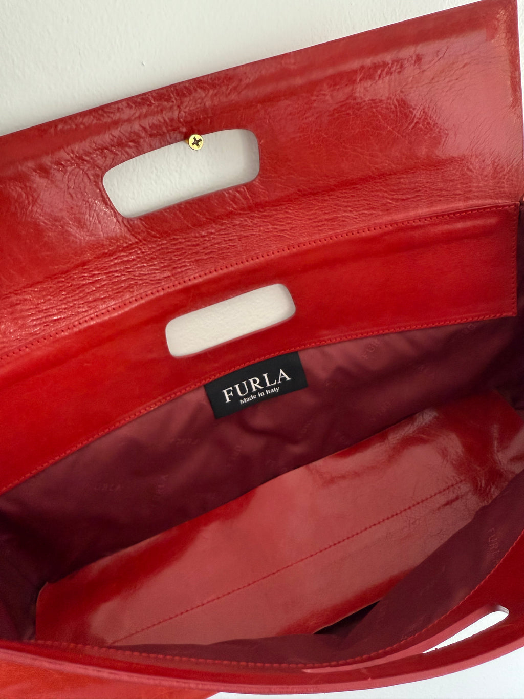 Vintage Furla Leather clutch