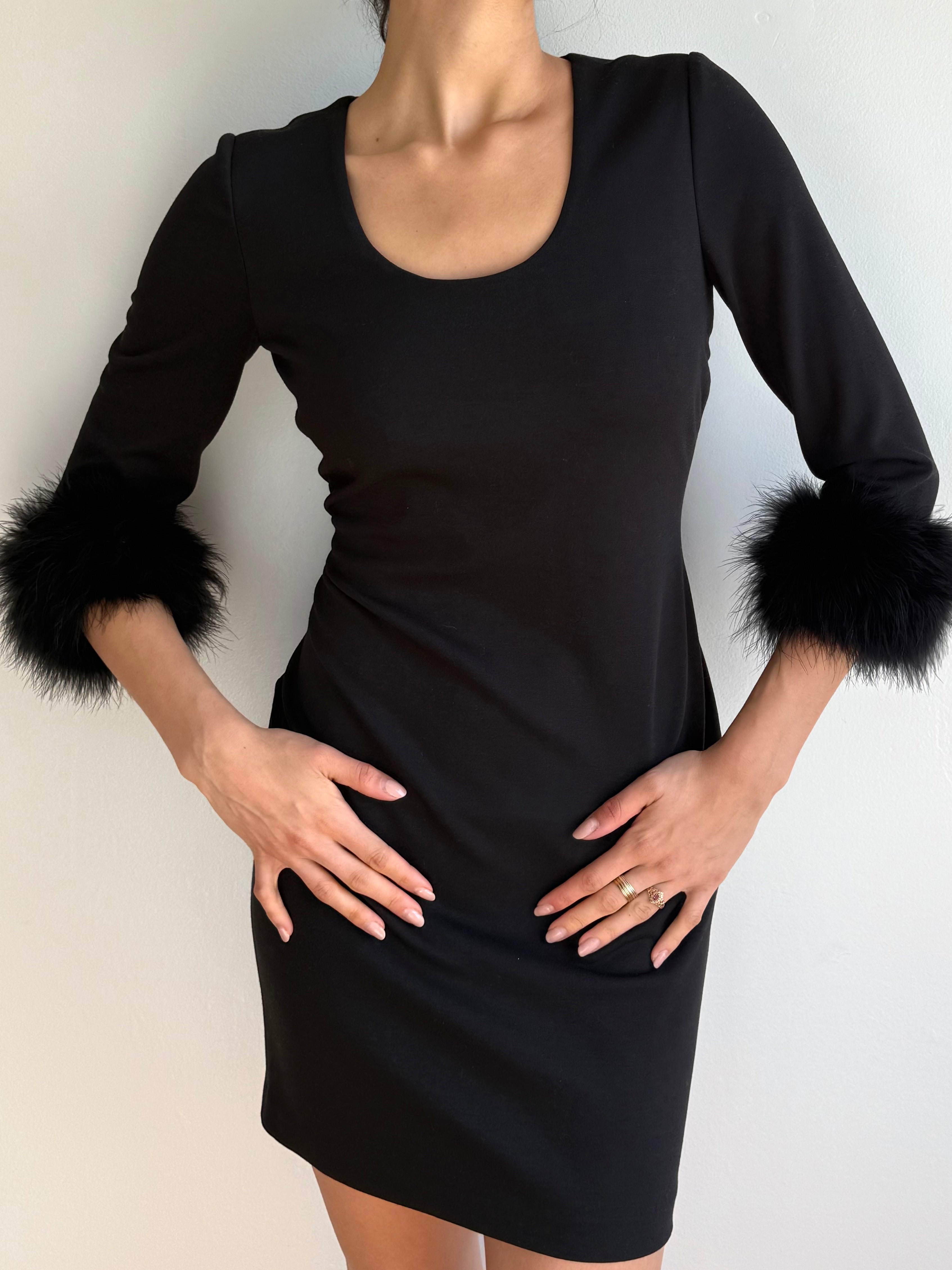 90s Calvin Klein Cocktail Dress / 4