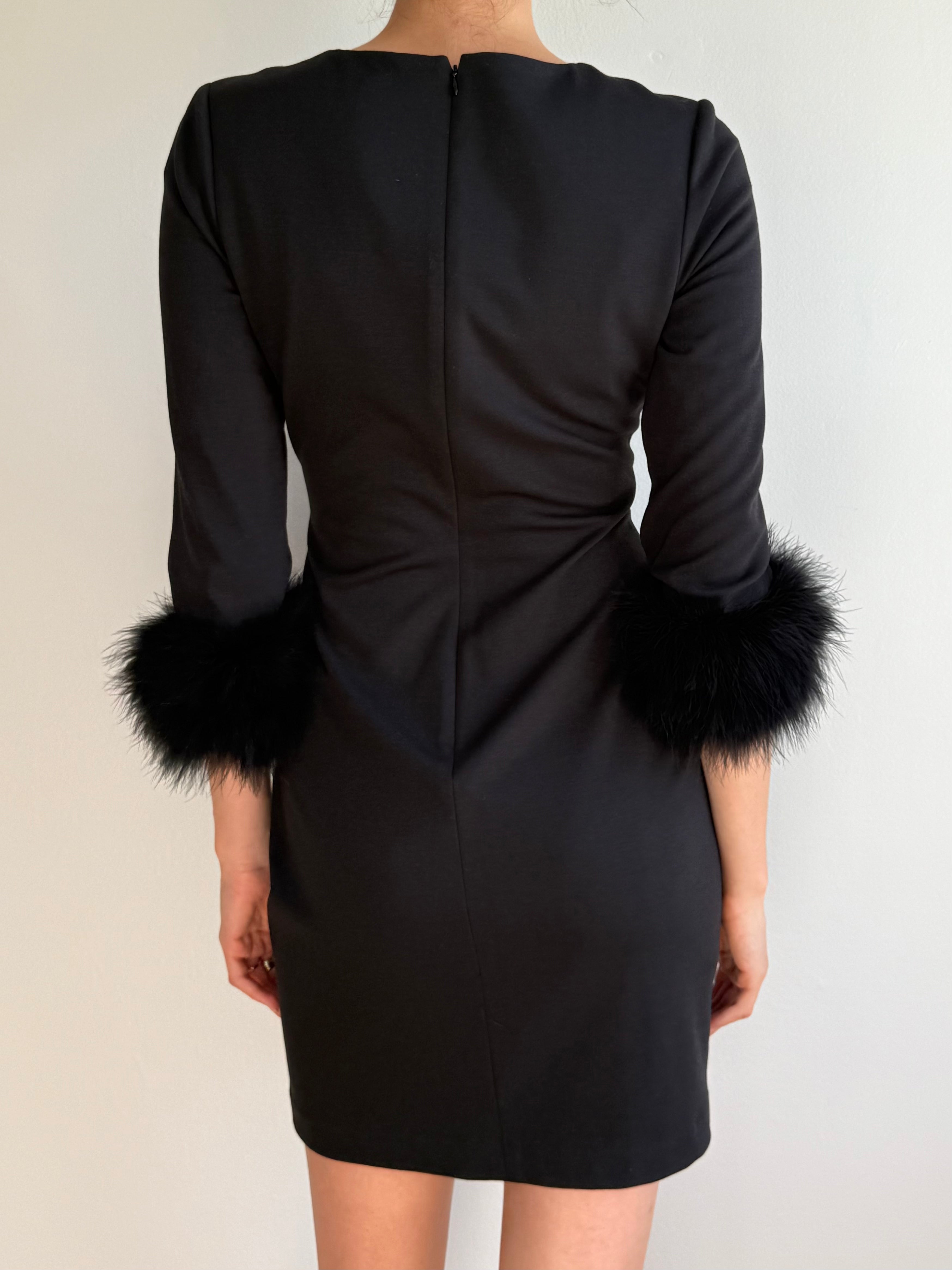 90s Calvin Klein Cocktail Dress / 4