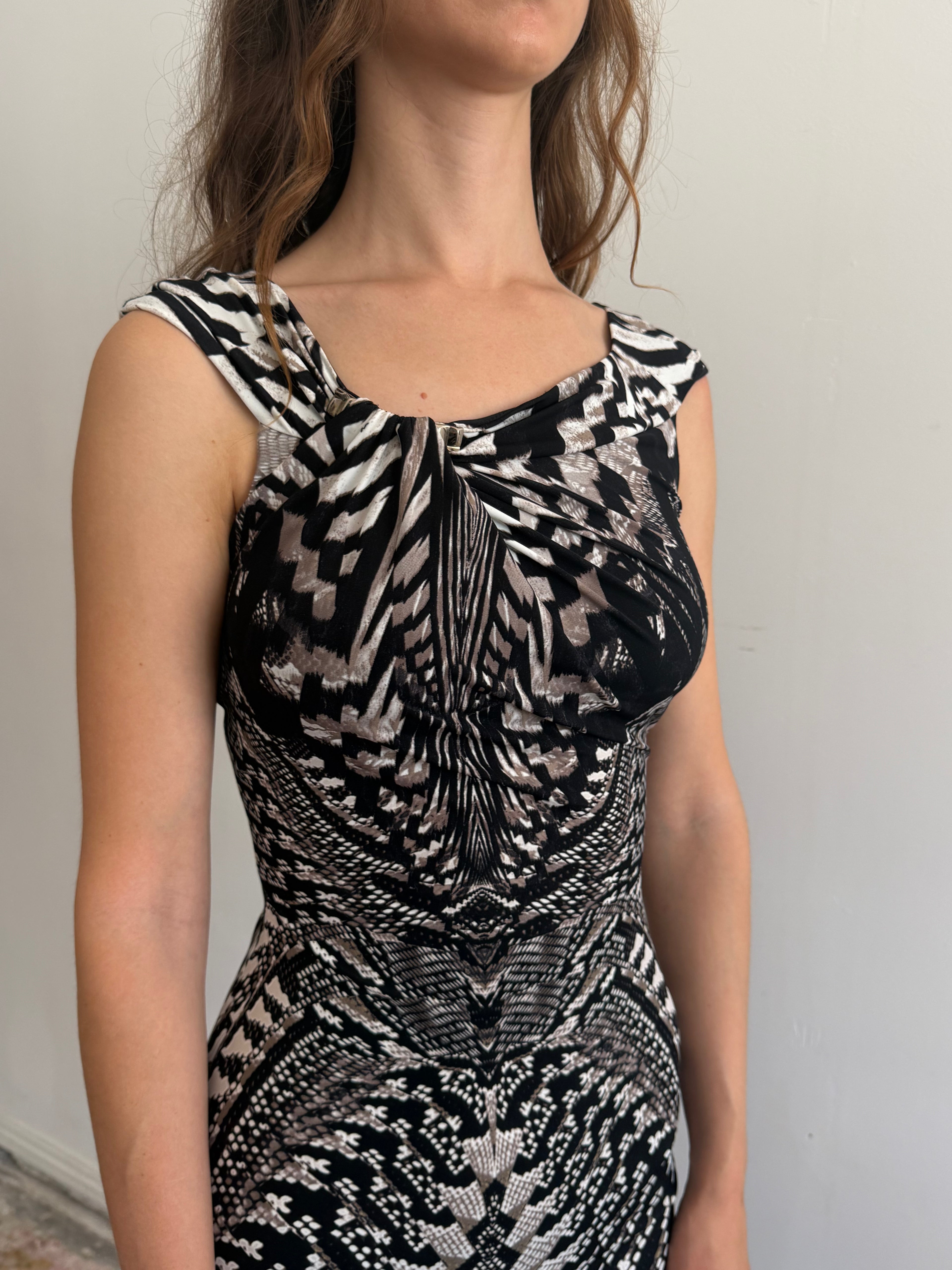 Roberto Cavalli Jersey Stretch Mini / 38