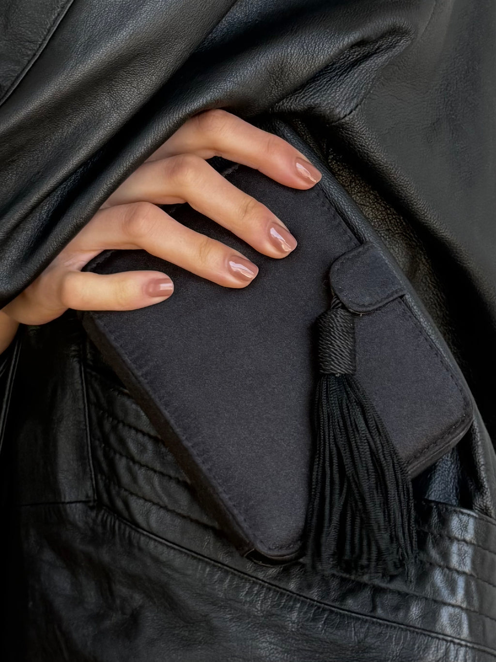 Vintage Jessica McClintok Satin Bag