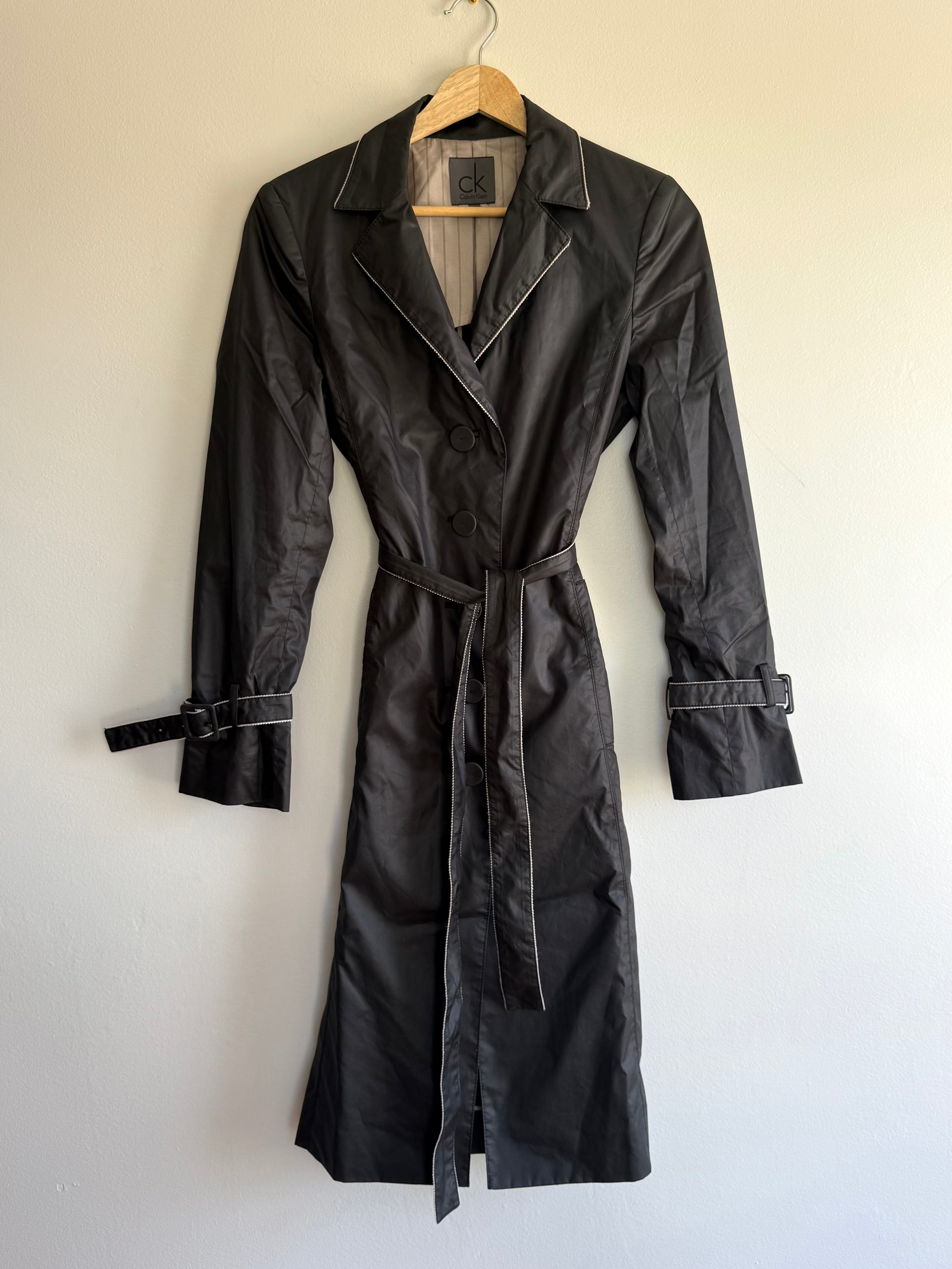 Navy Calvin Klein Light Trench / 4