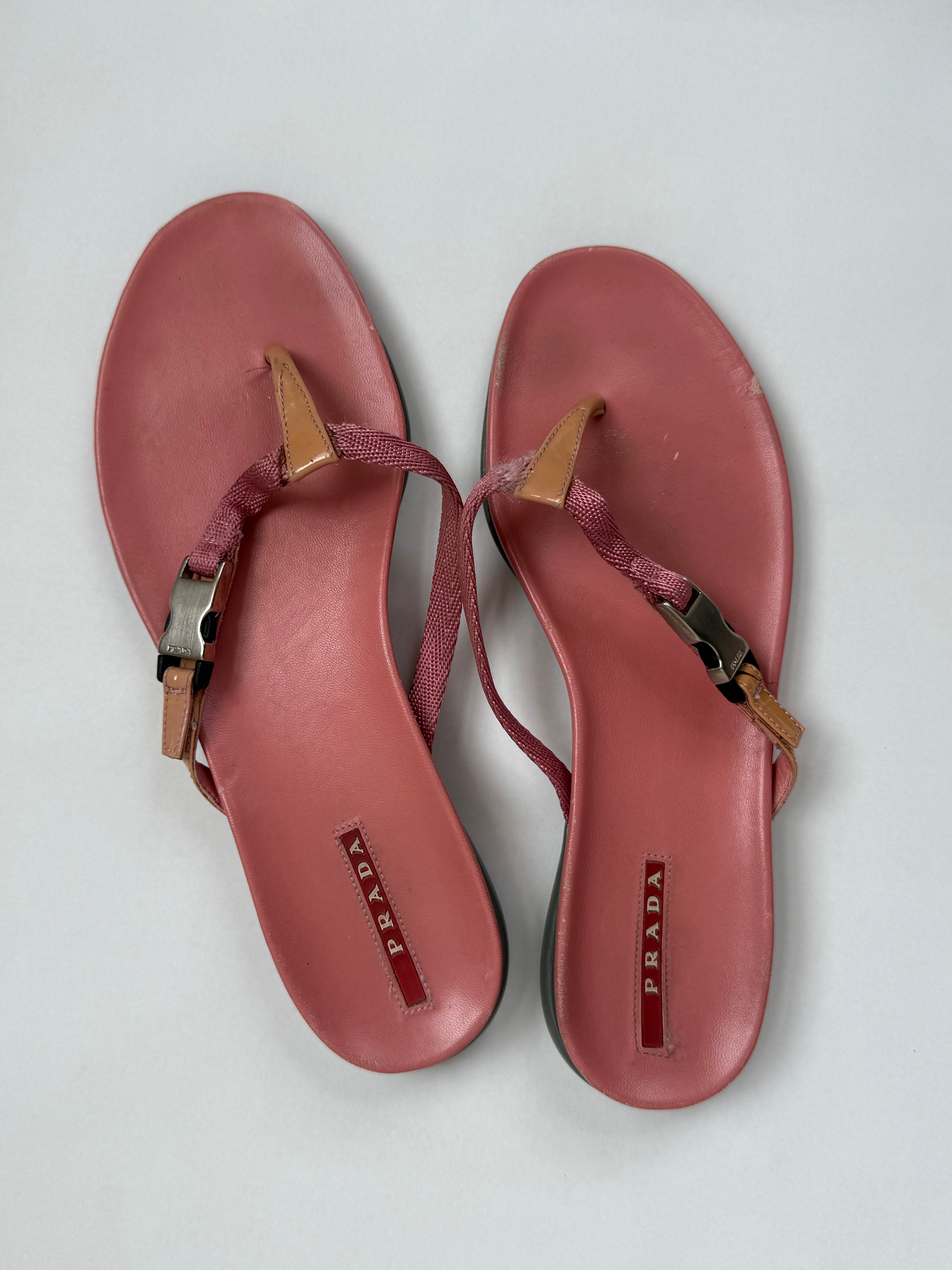 2000s Prada Sport Sandals / 37.5