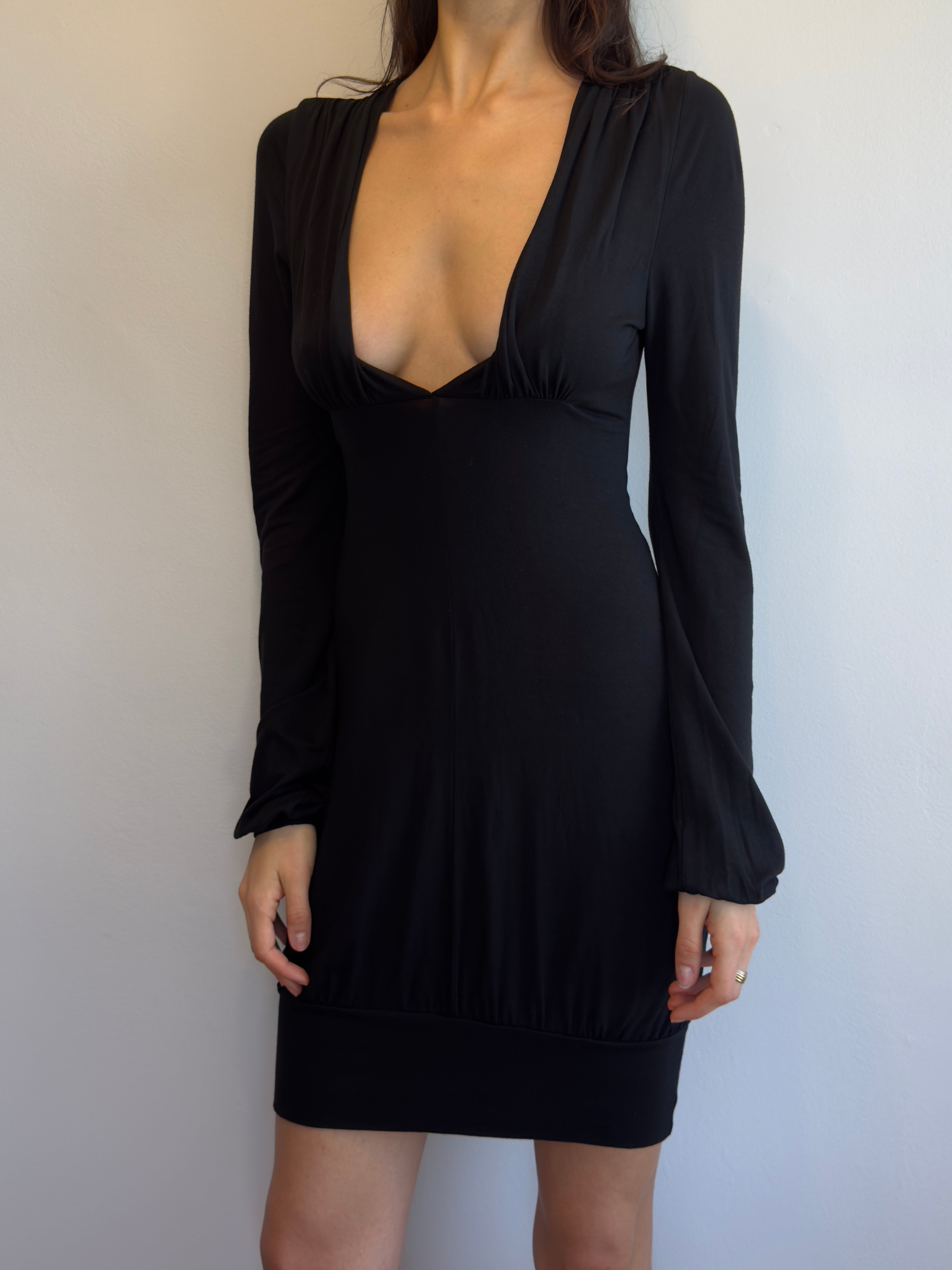 Patrizia Pepe Plunging Dress