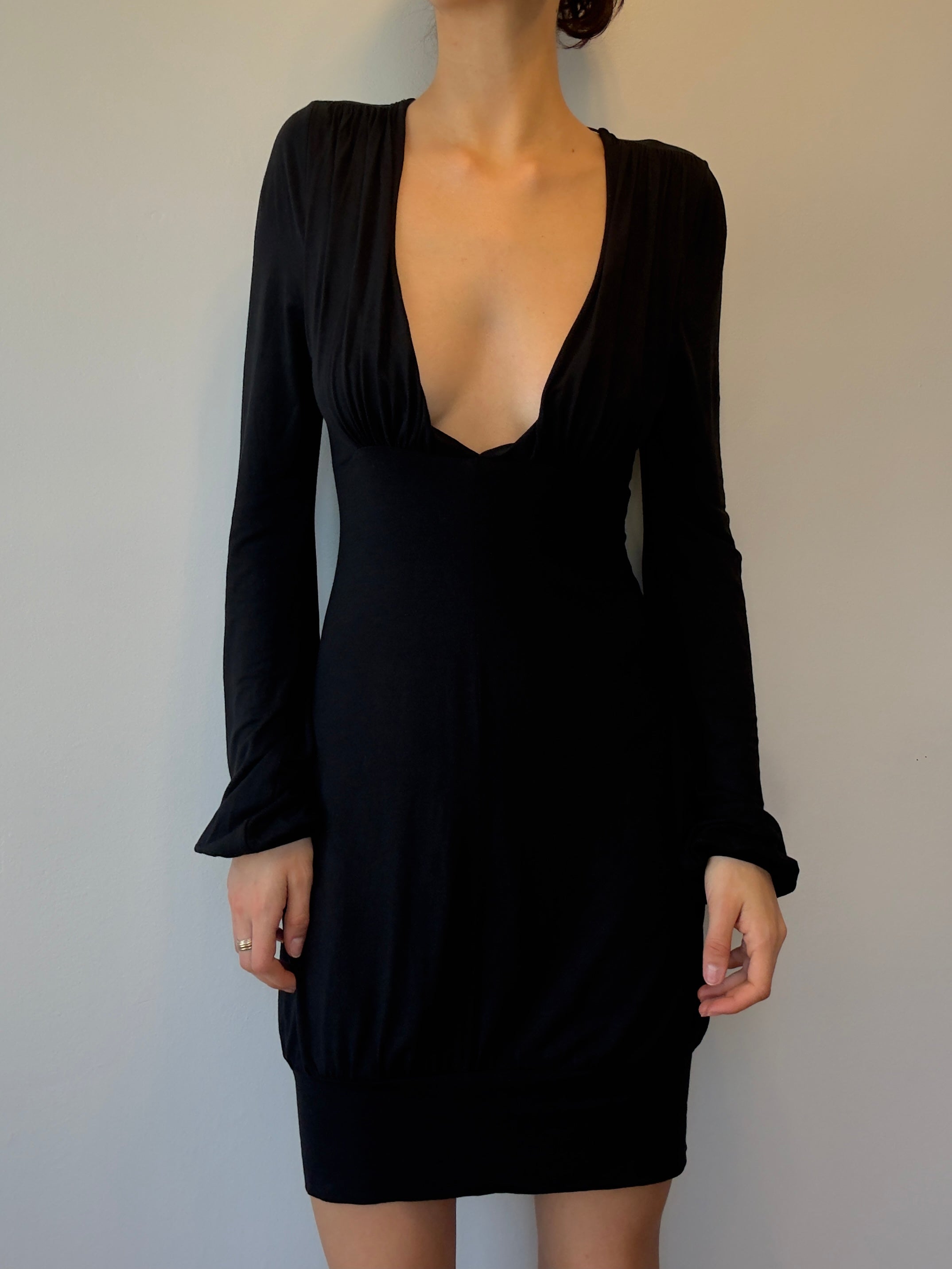 Patrizia Pepe Plunging Dress
