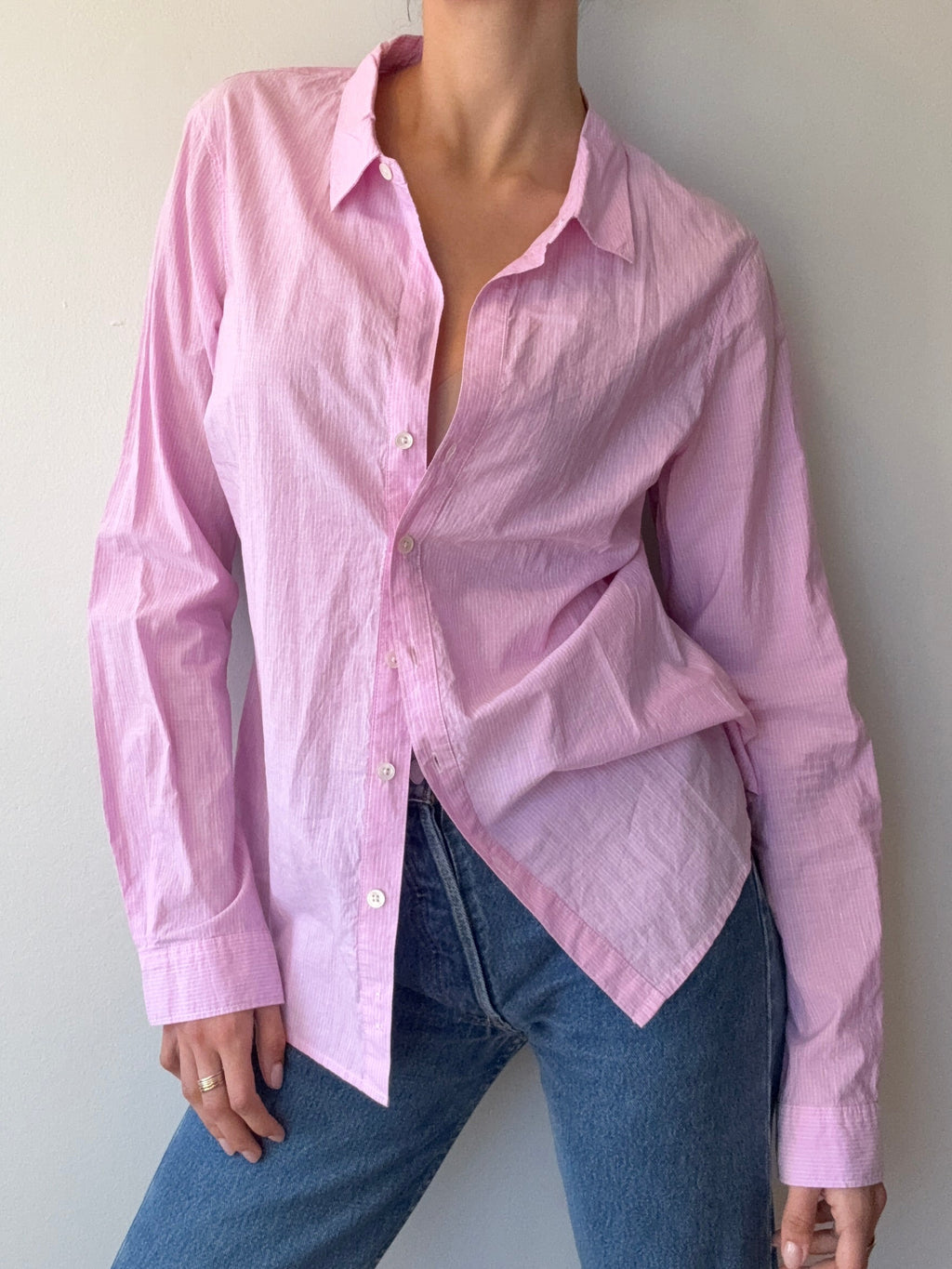 James Perse Pink Blouse