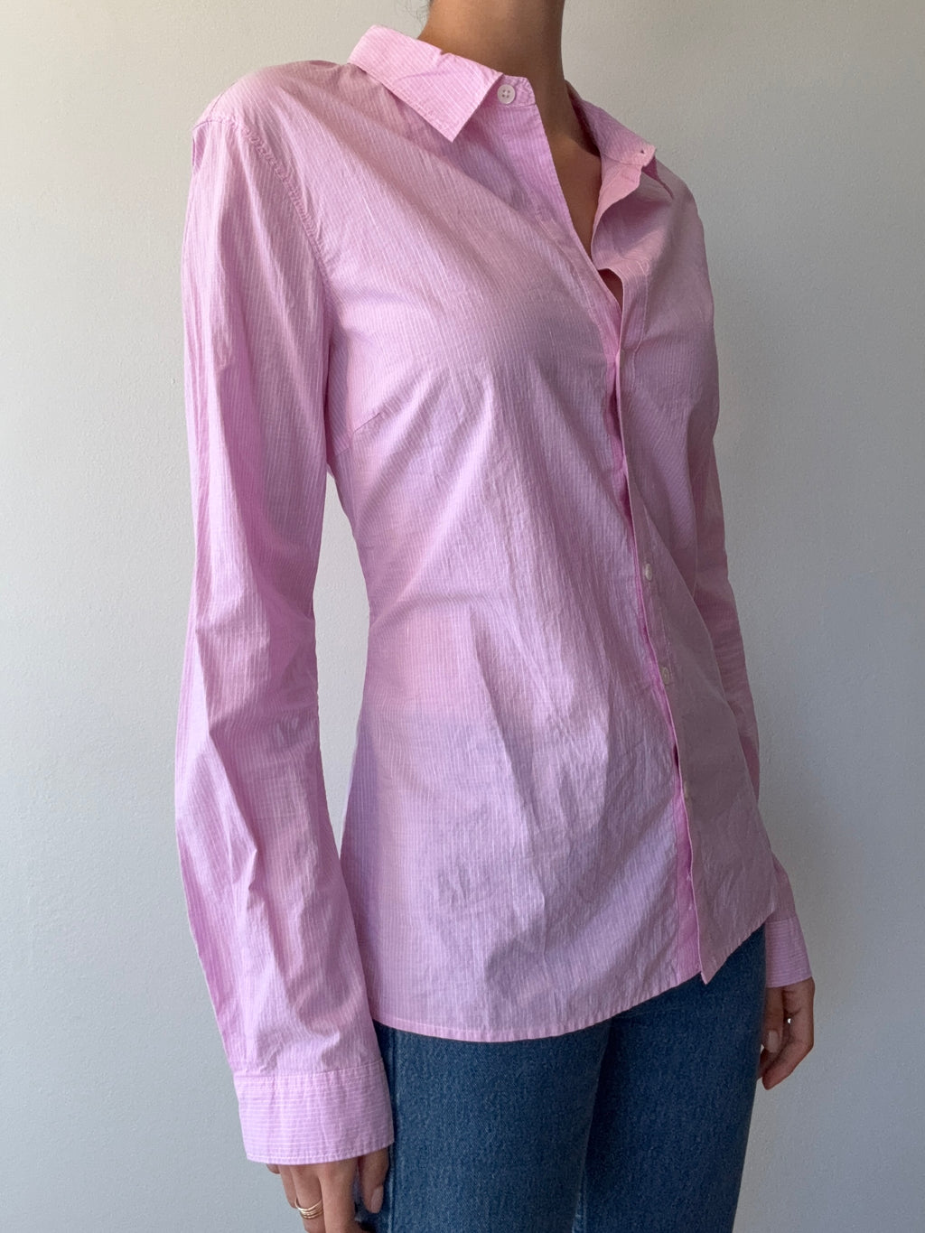James Perse Pink Blouse