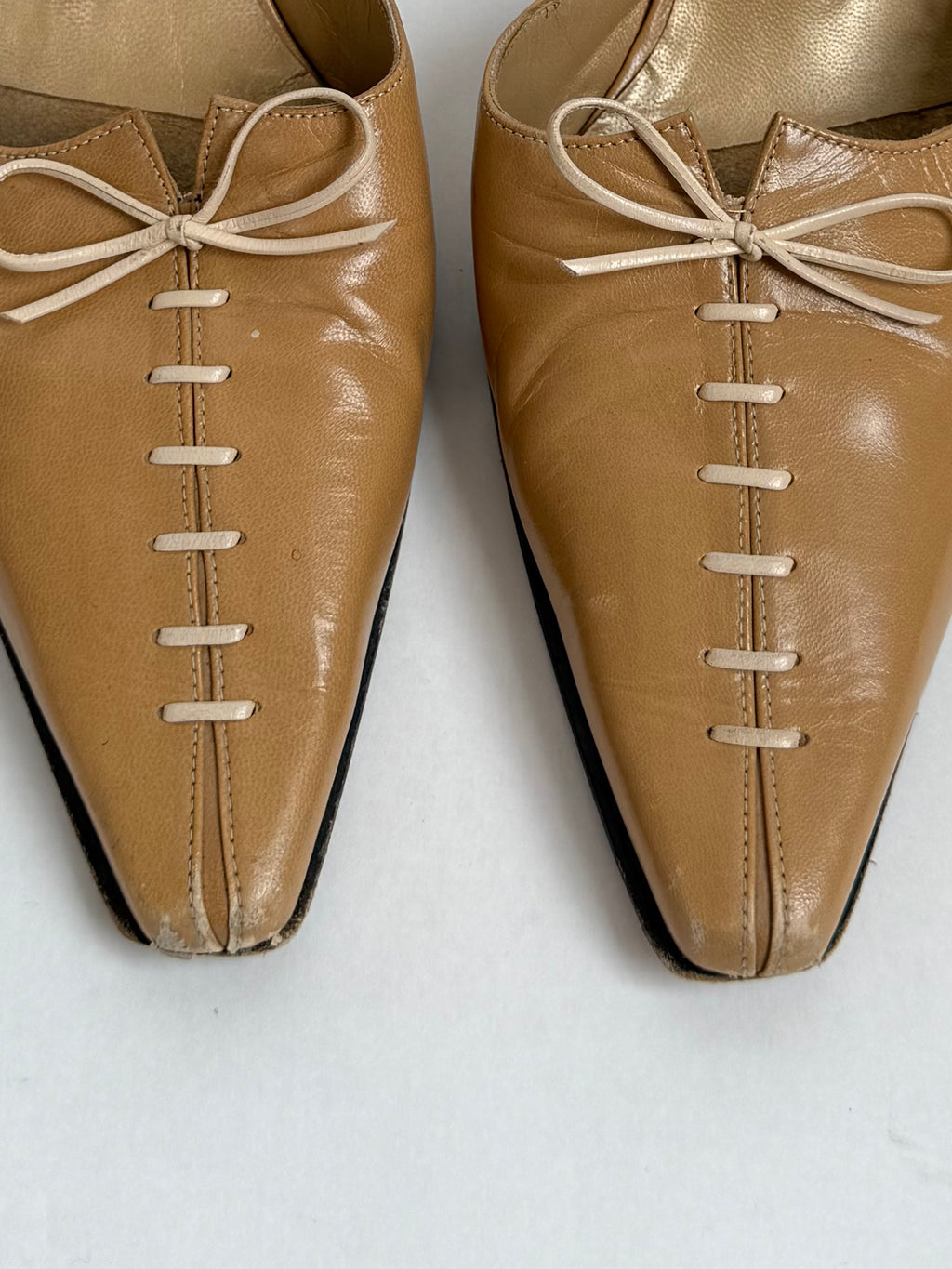 Stuart Weitzman Tie Mules / 7.5