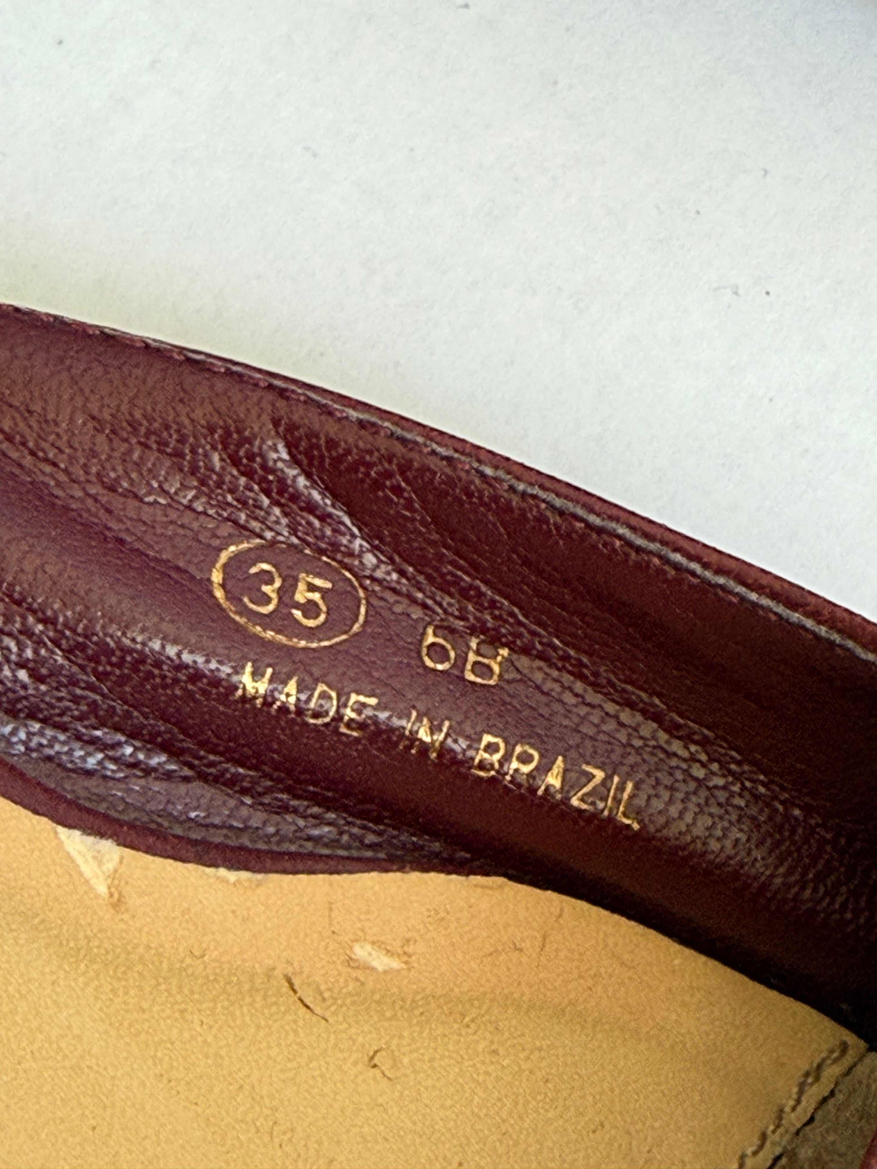 Talbots Color-block Mules / US 6