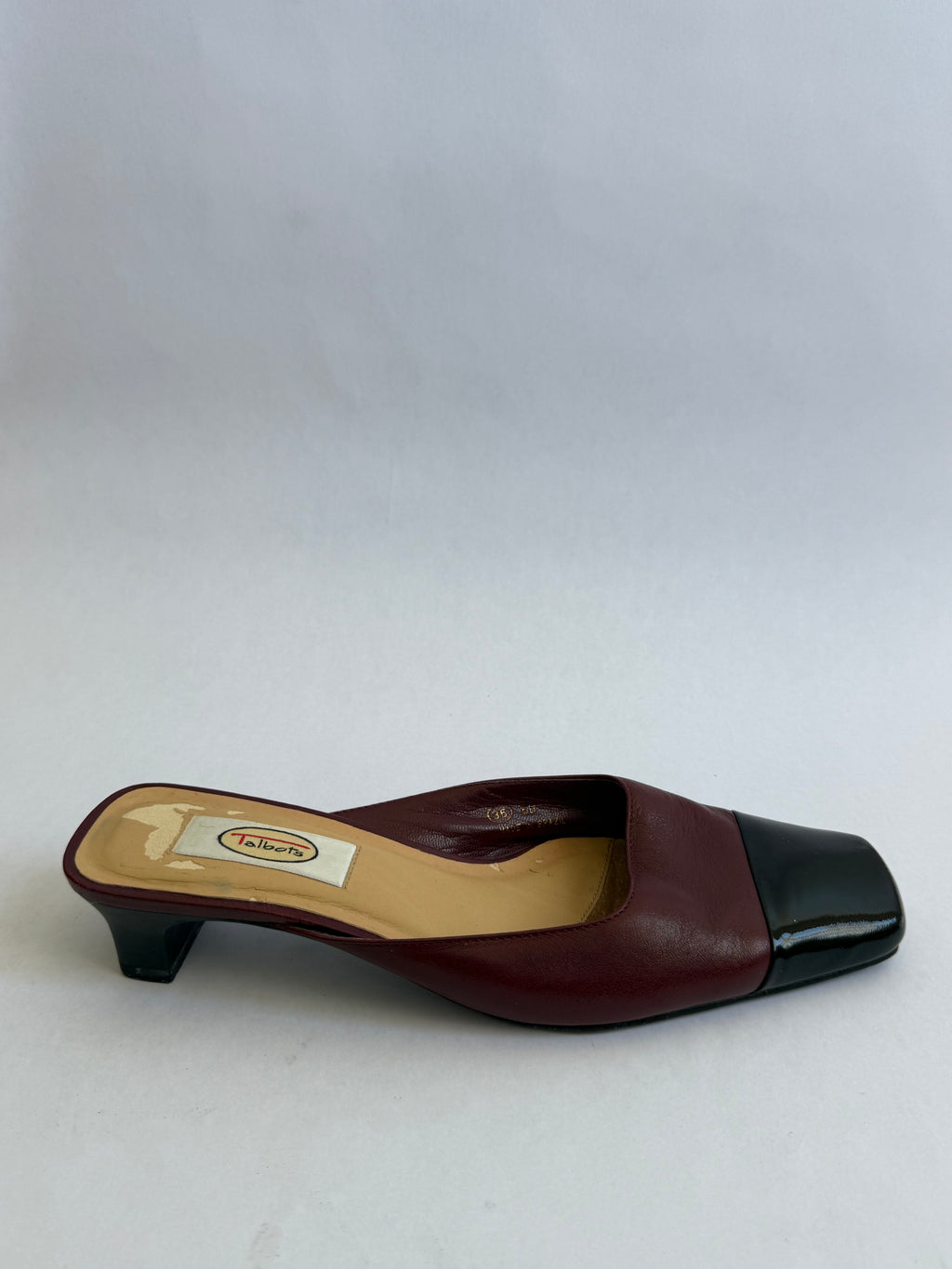 Talbots Color-block Mules / US 6
