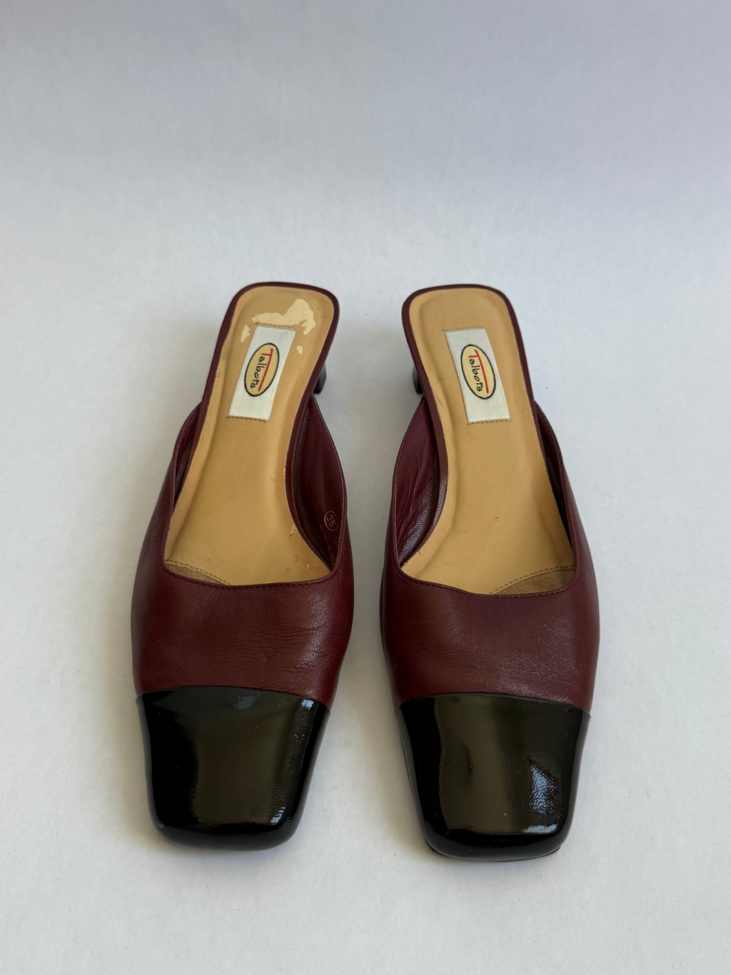 Talbots Color-block Mules / US 6