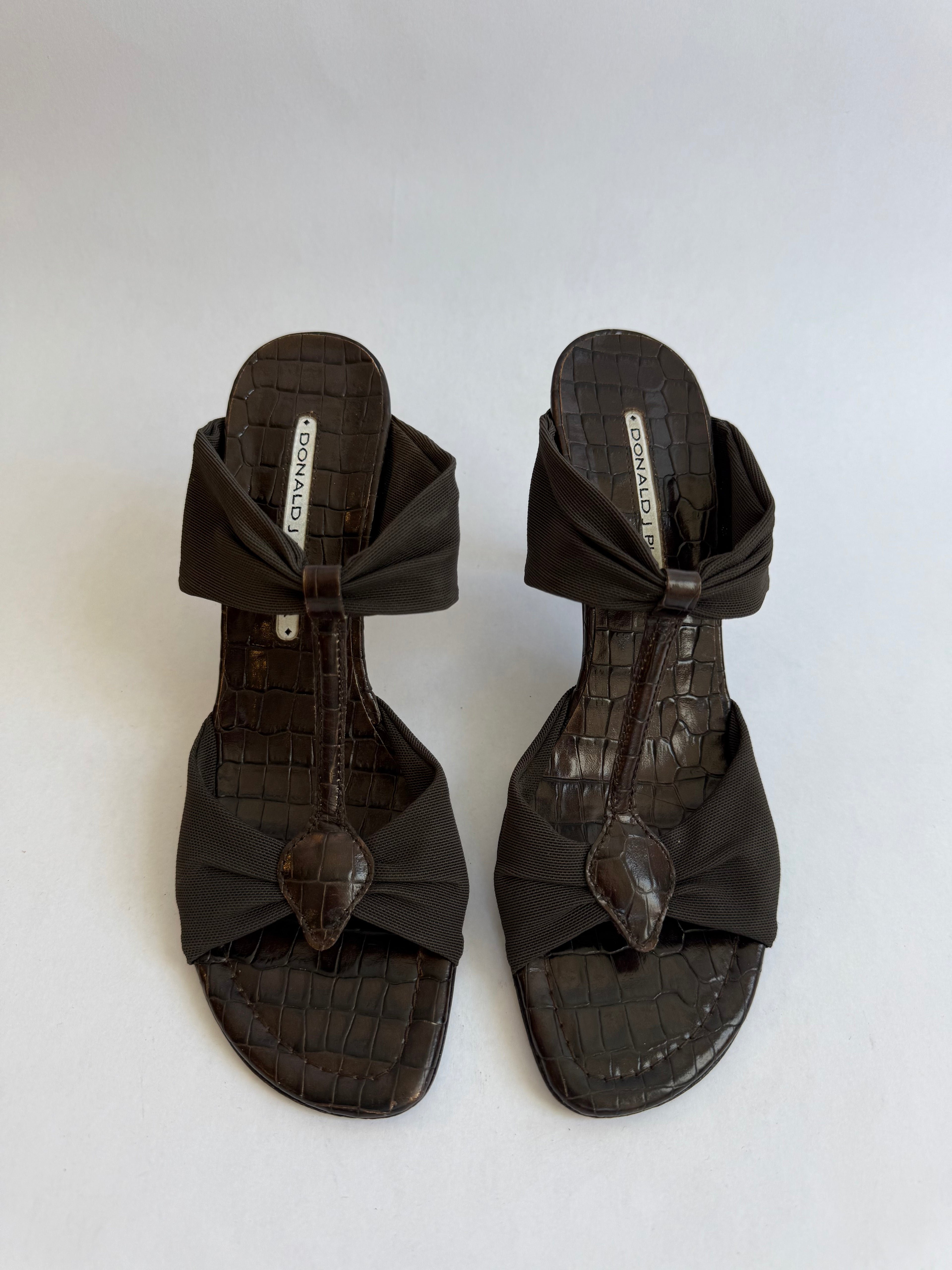 Donald J Pliner T-Strap Heels