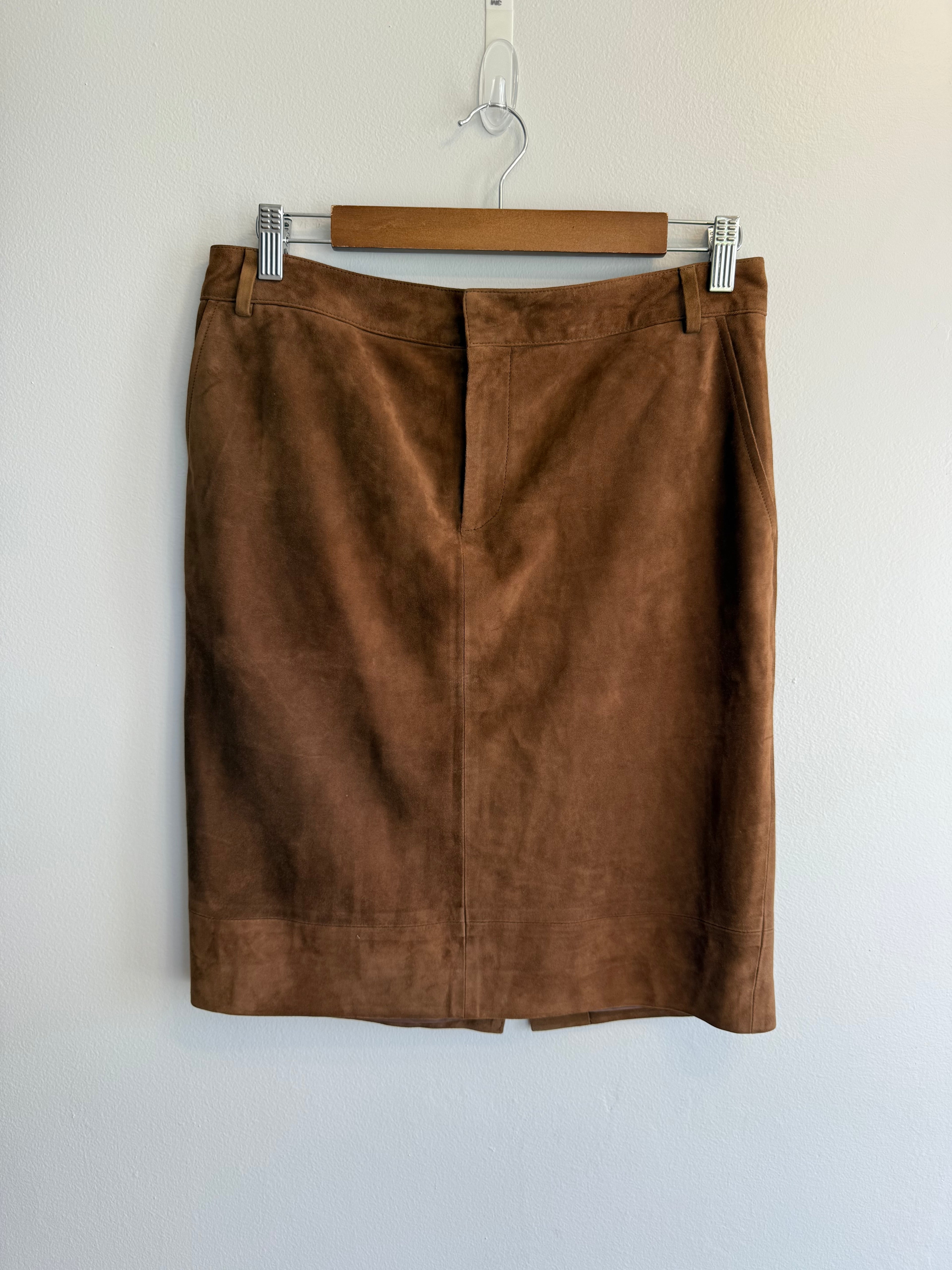 Ralph Lauren Suede Skirt
