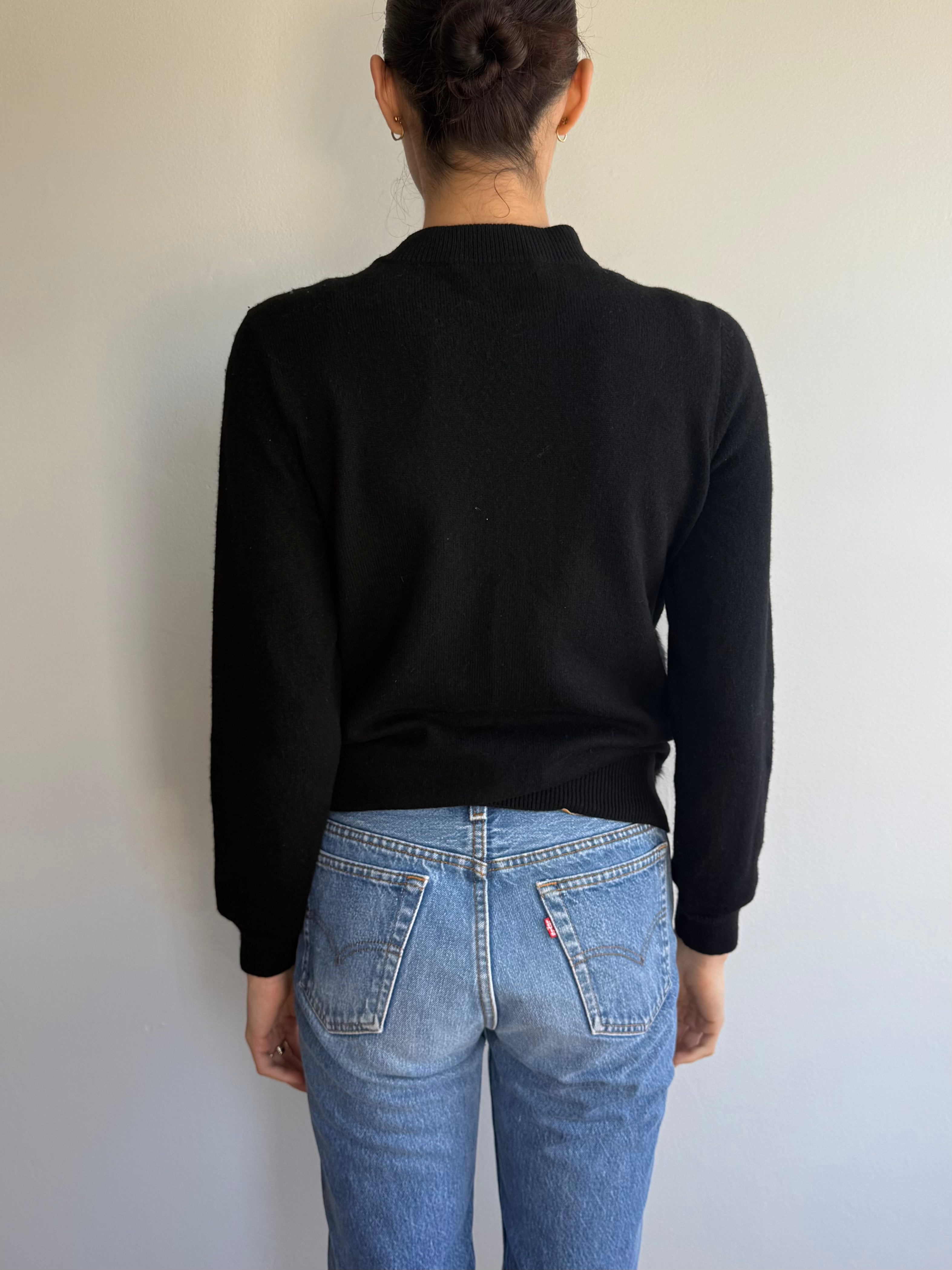 Vince Rabbit Fur Cardigan