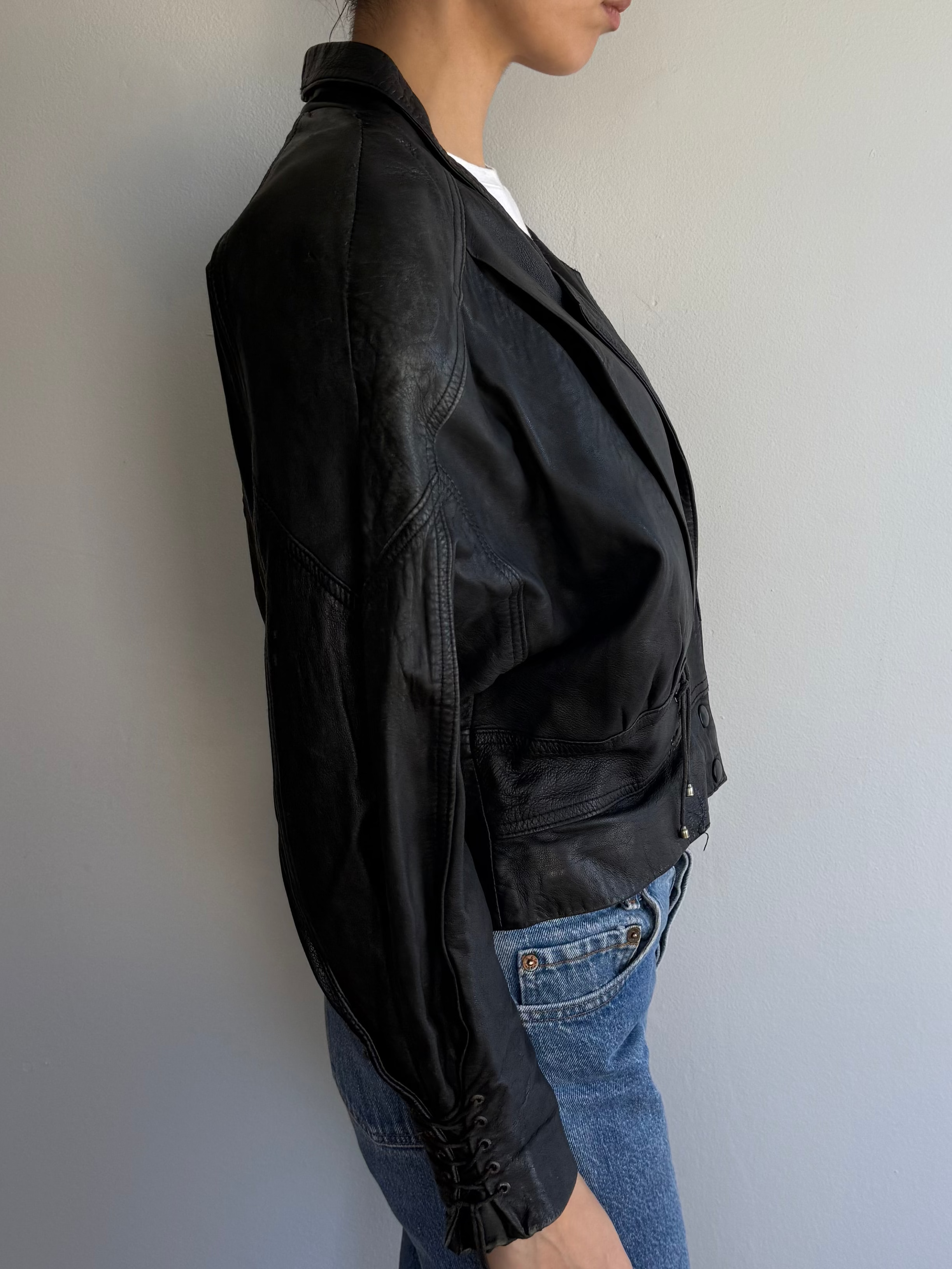 Vintage 80s Leather Jacket