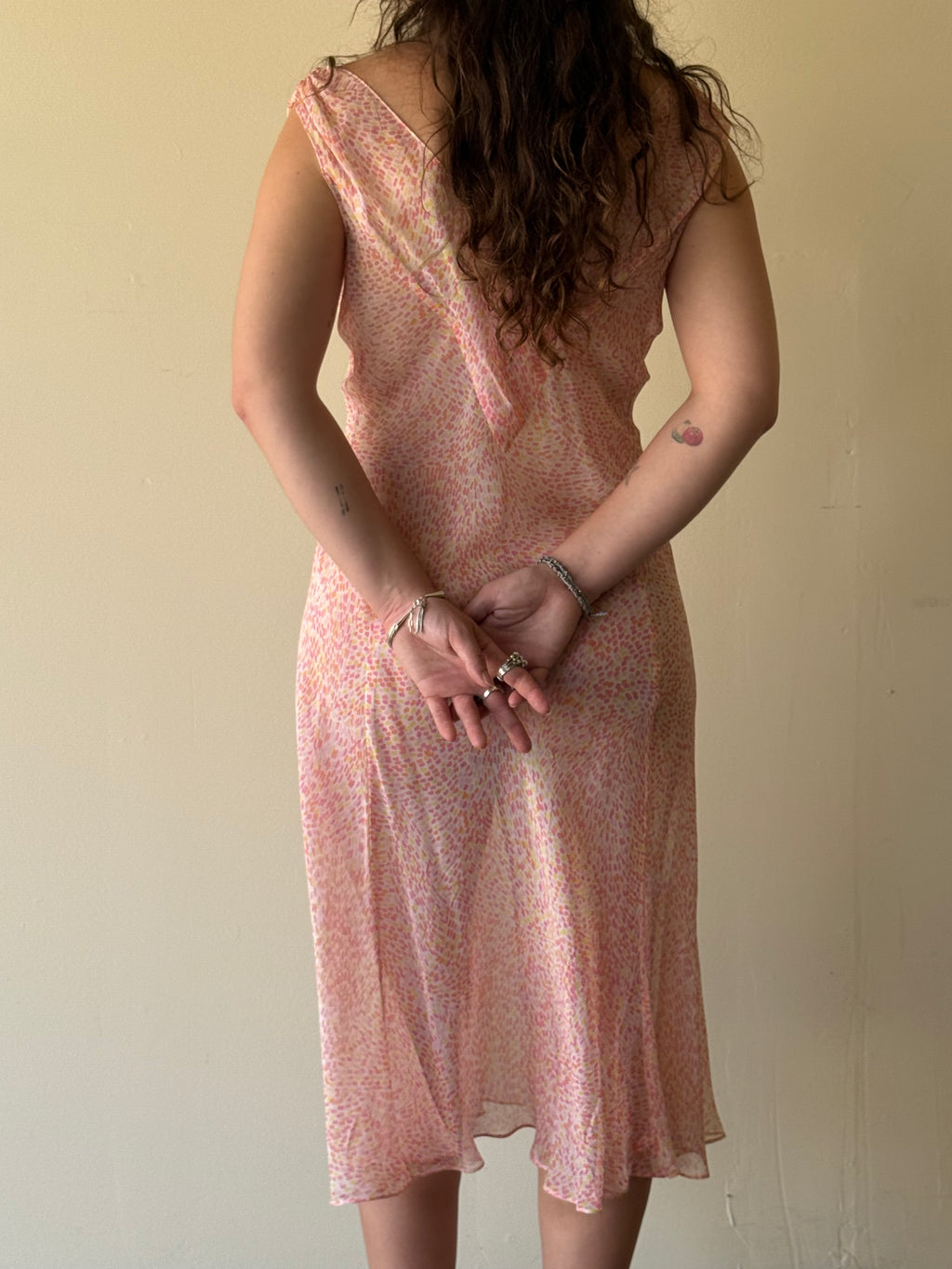 Silk Talbots Sheer Dress / 6