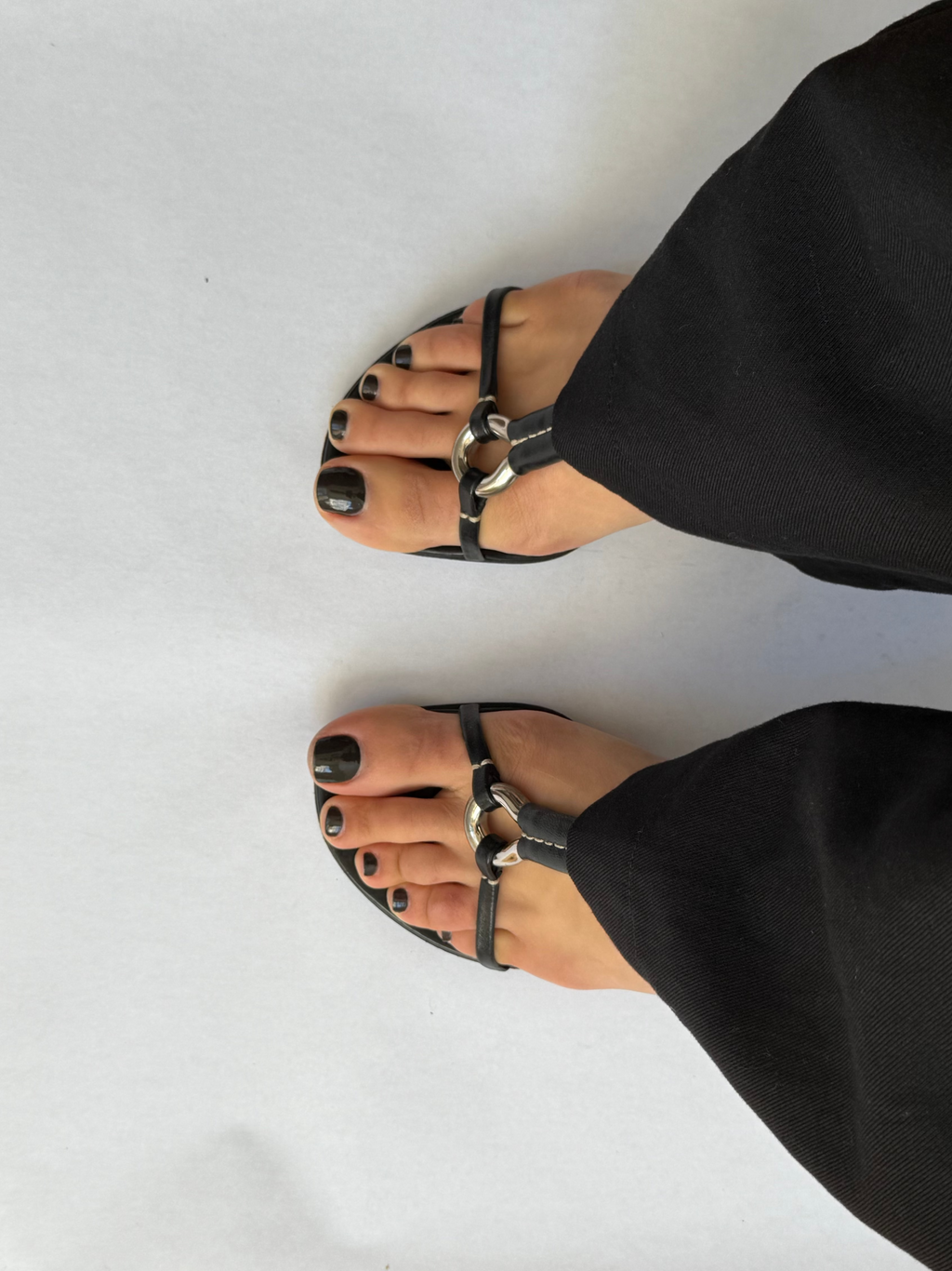 Prada T-Strap Black Heels / EU 36.5