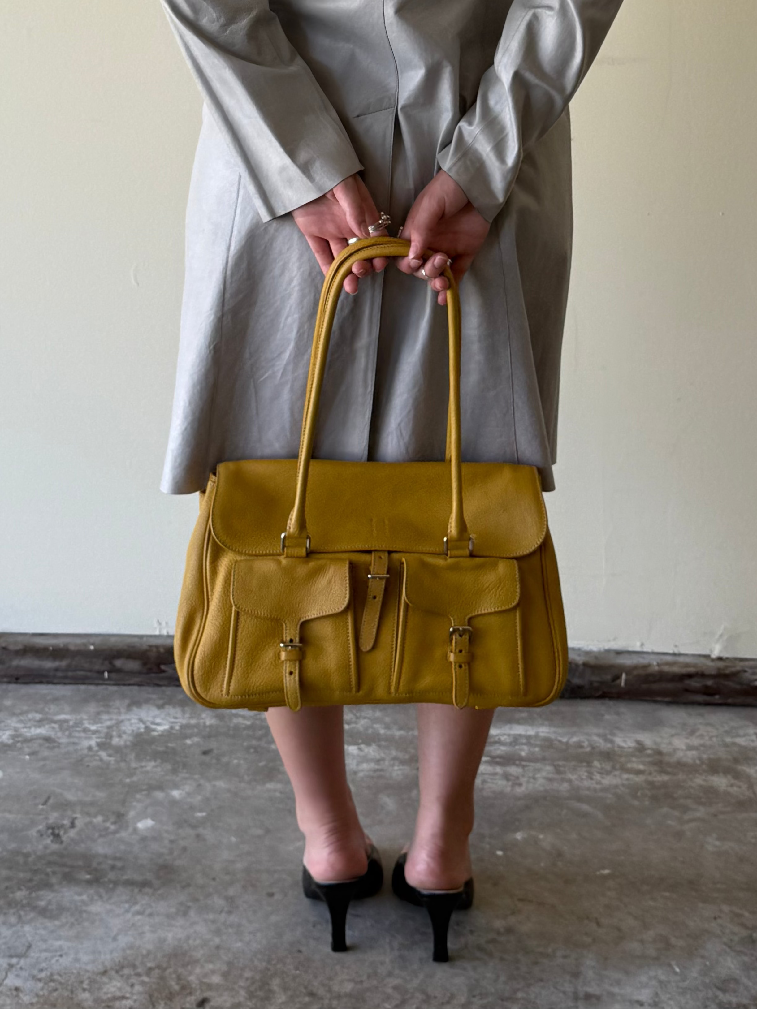 2000s Jil Sander Shoulder Bag – osfoor studio 2000s Jil Sander Shoulder Bag – osfoor studio