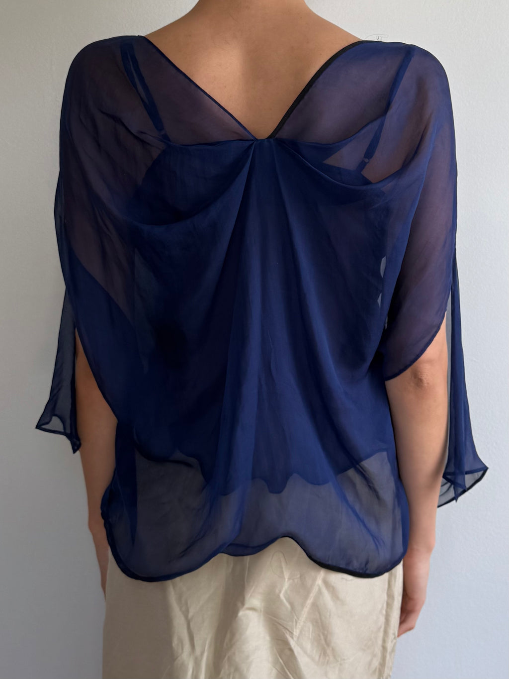 Robert Rodrigez Chiffon Blouse / Size 8