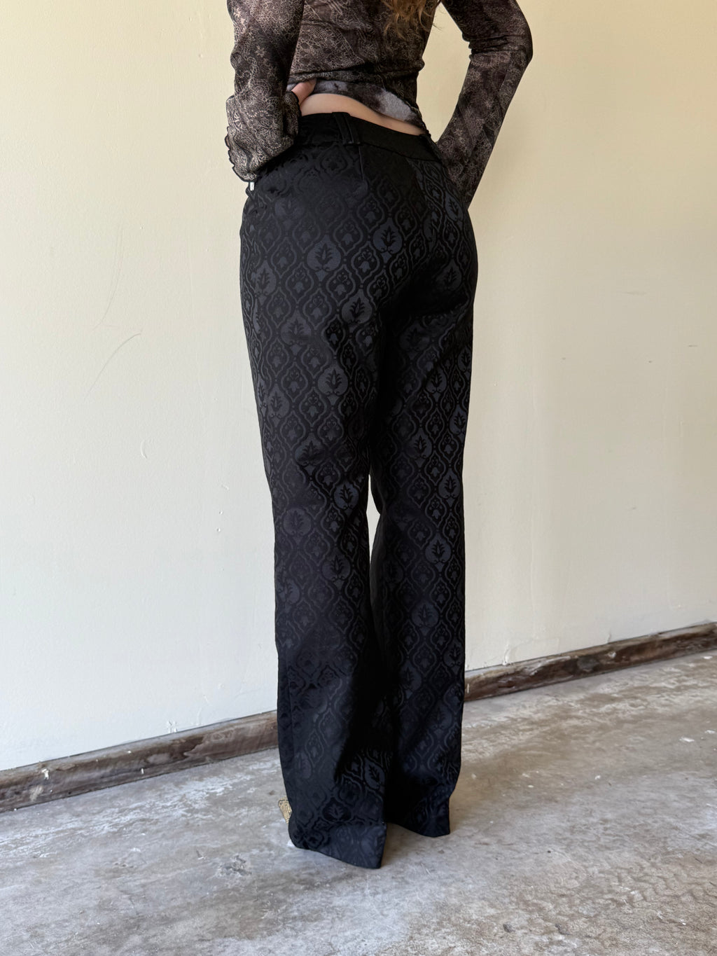 INC Embossed Printed Trousers / 6