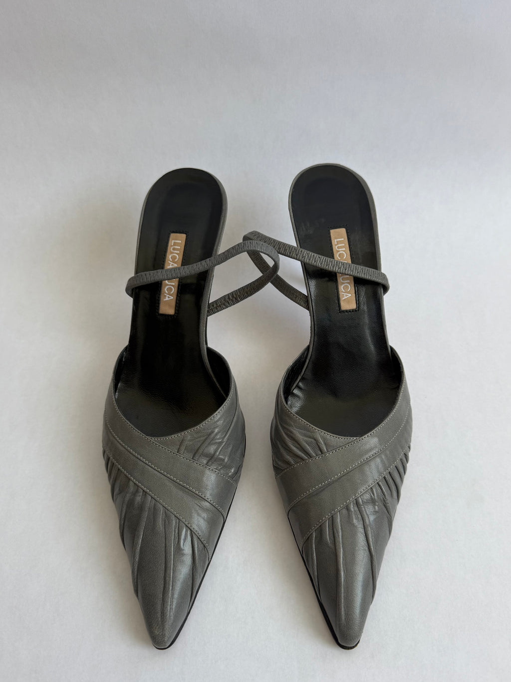 Luca Luca Gray Slingbacks / EU 37