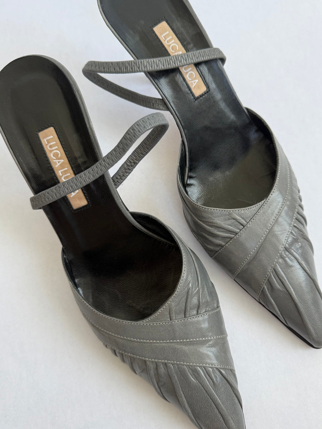 Luca Luca Gray Slingbacks / EU 37