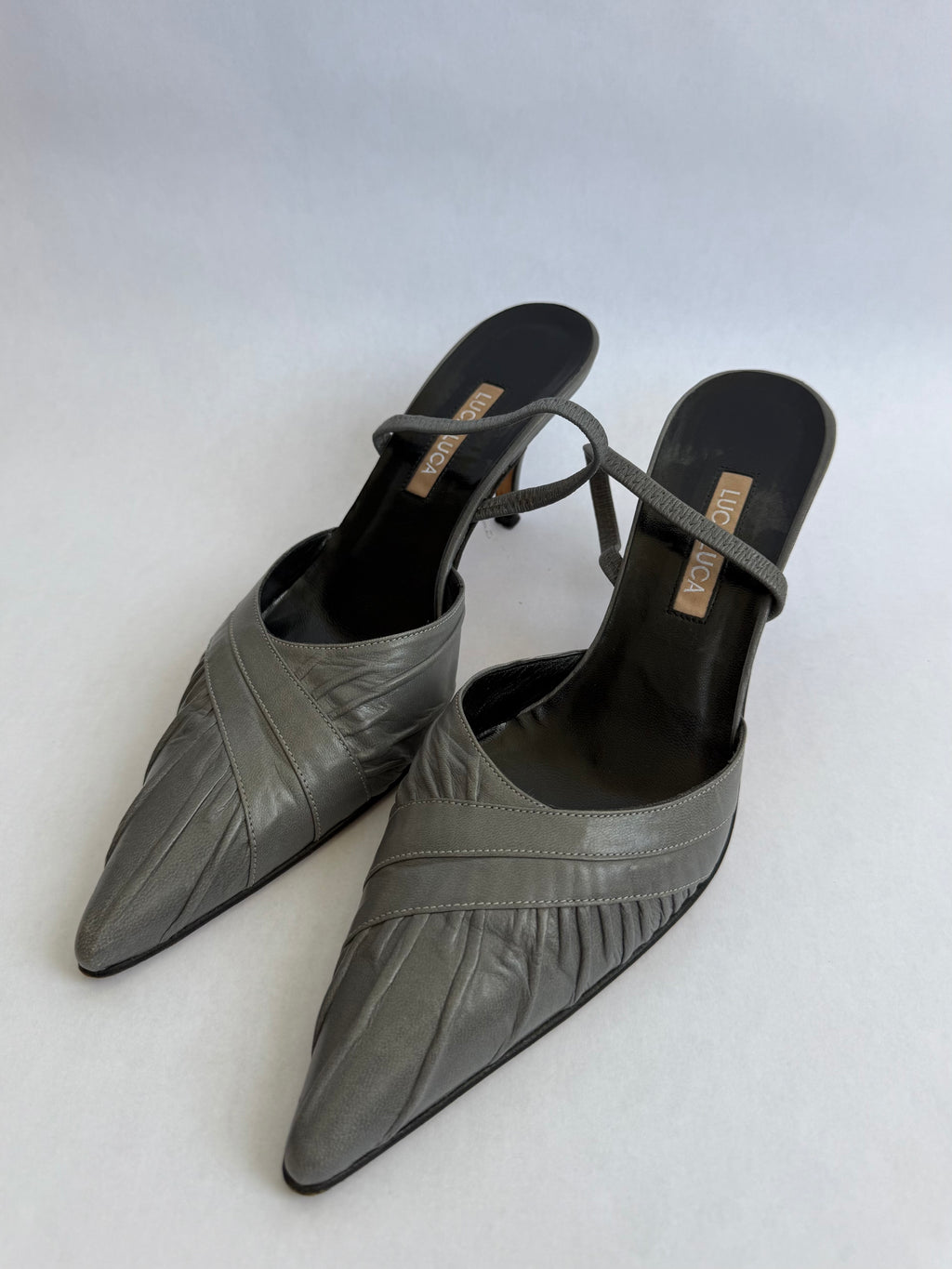 Luca Luca Gray Slingbacks / EU 37
