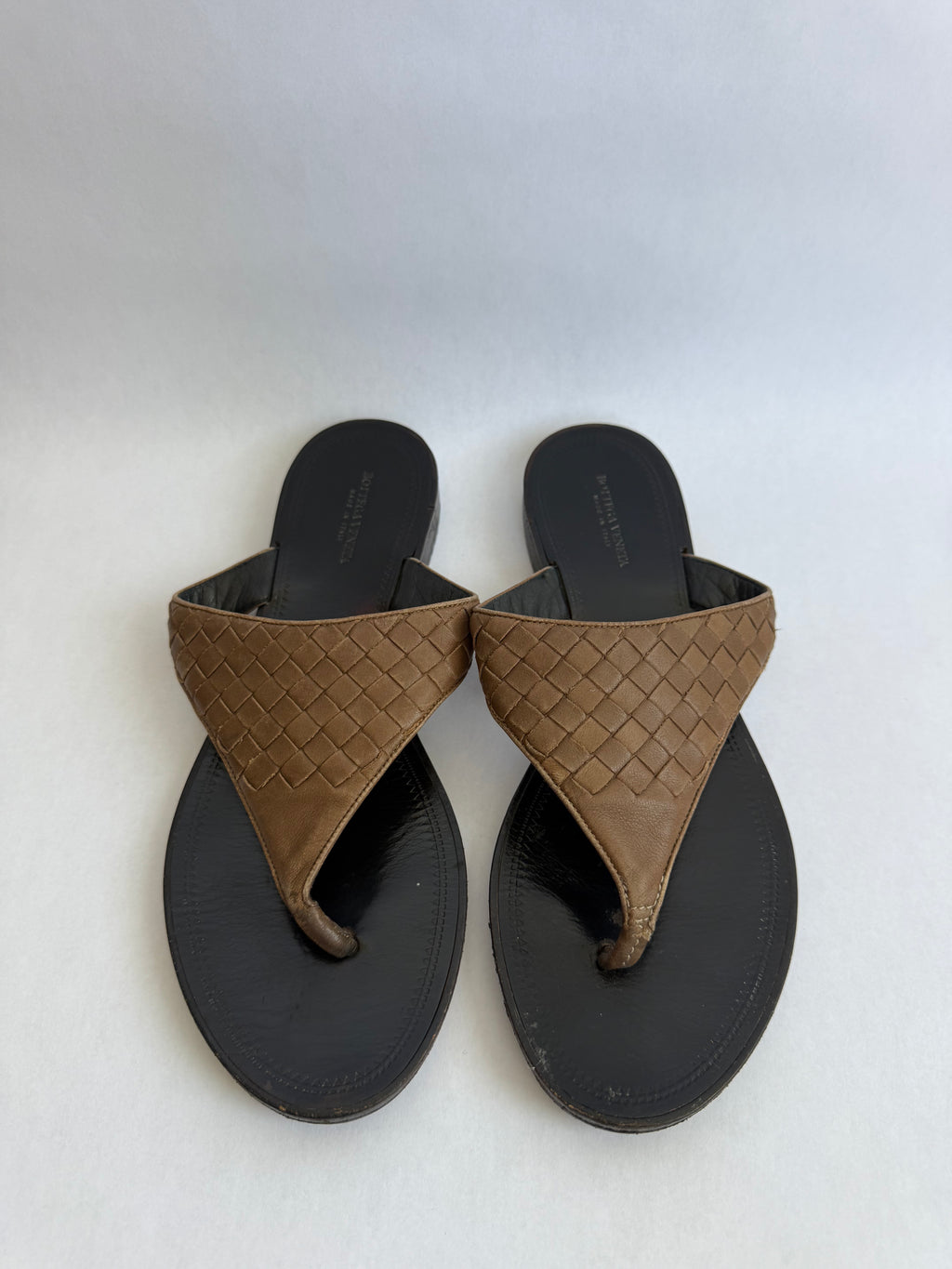 Bottega Veneta Woven Leather Sandals / EU 39