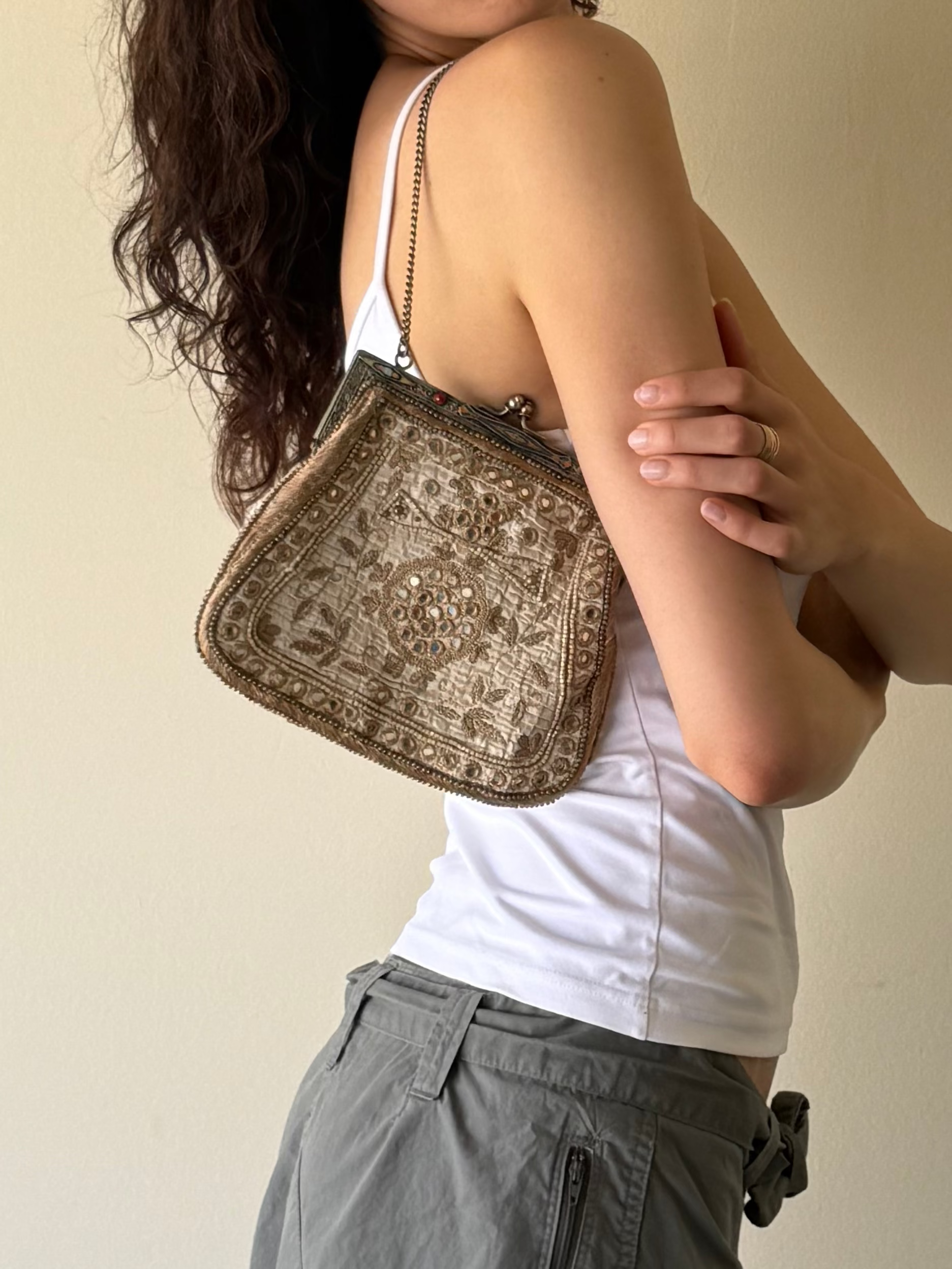 Vintage Beaded Evening Bag