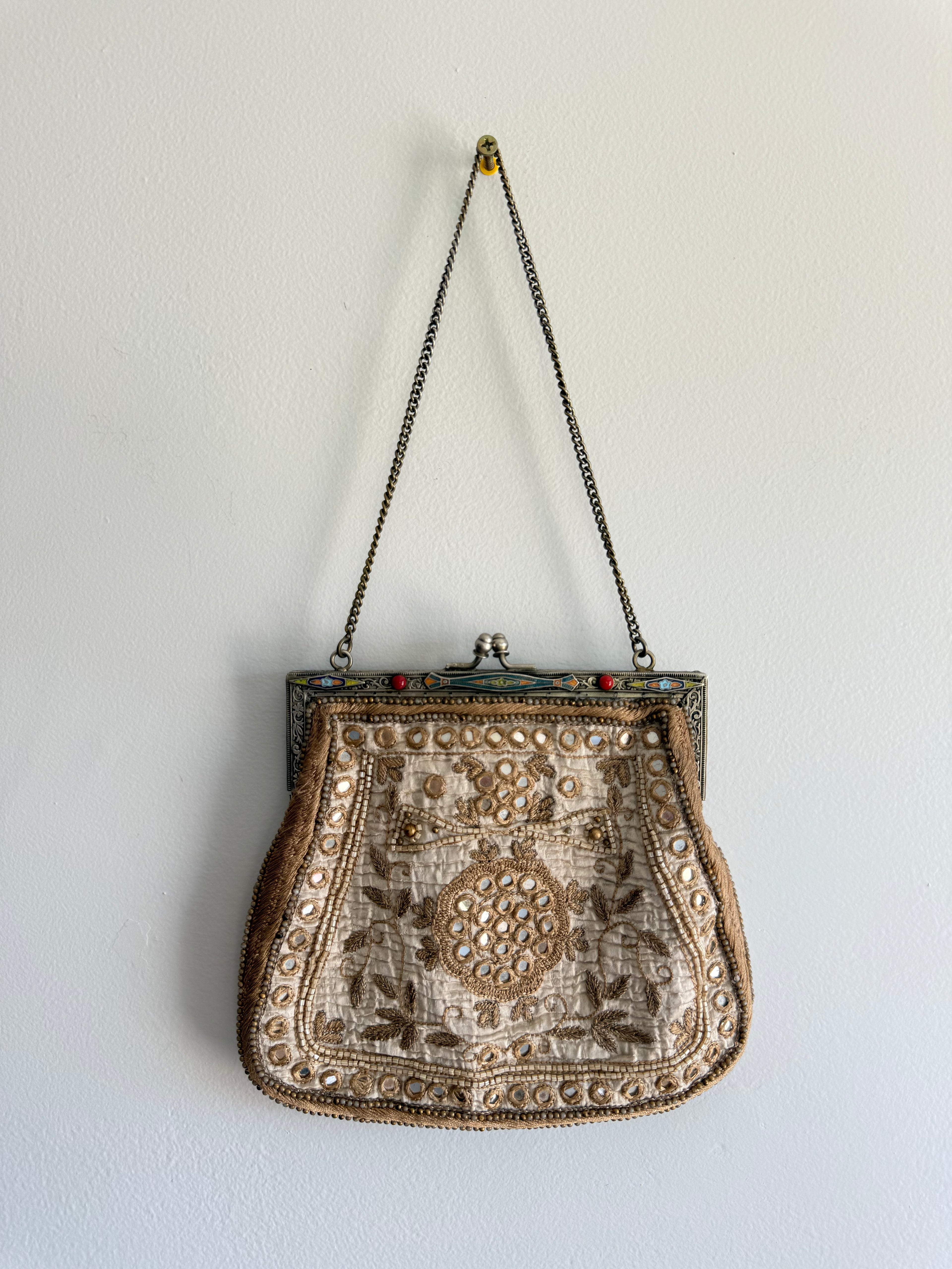Vintage Beaded Evening Bag