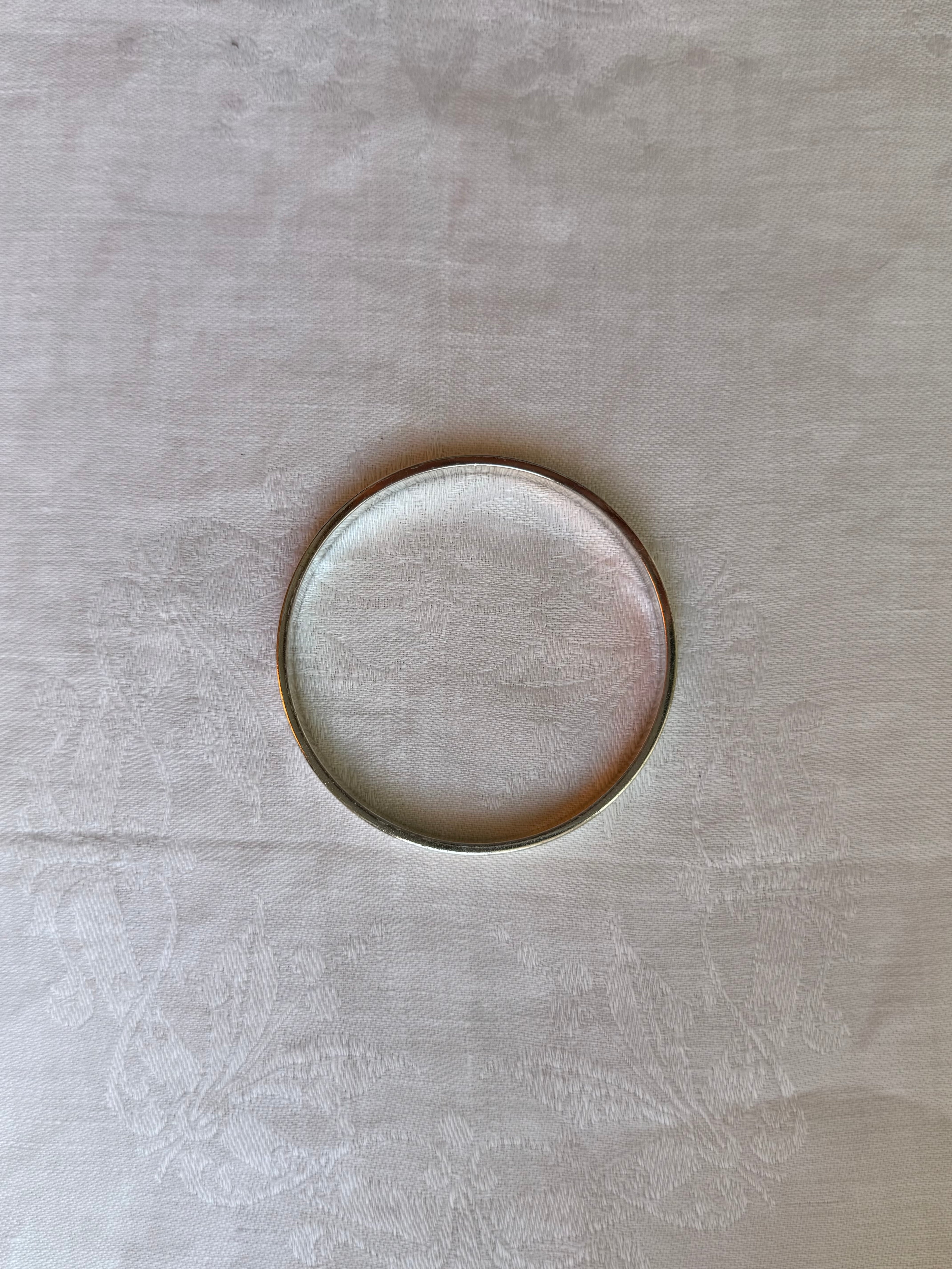 Thin Silver Bracelet