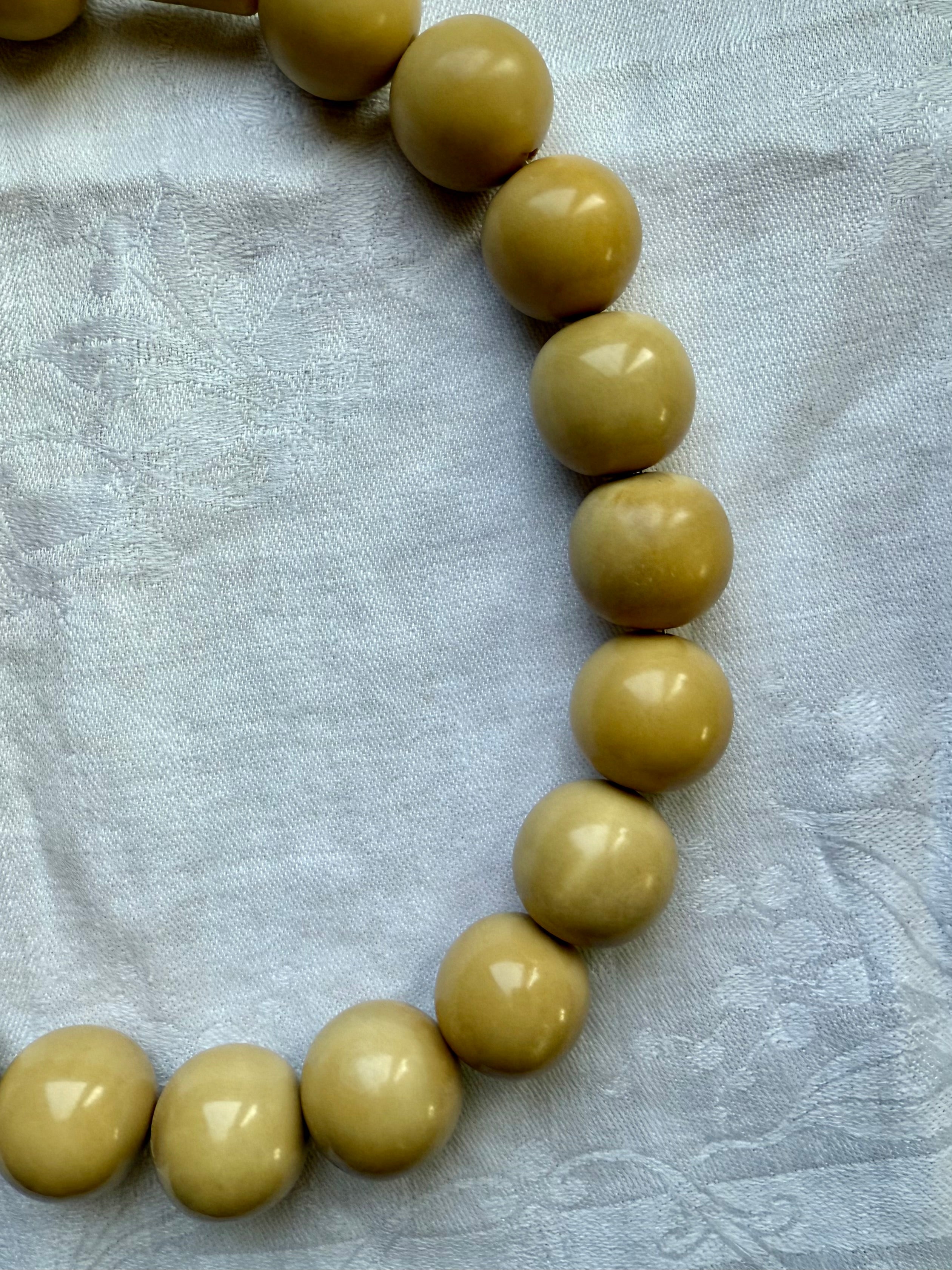 Wood Beaded Necklace
