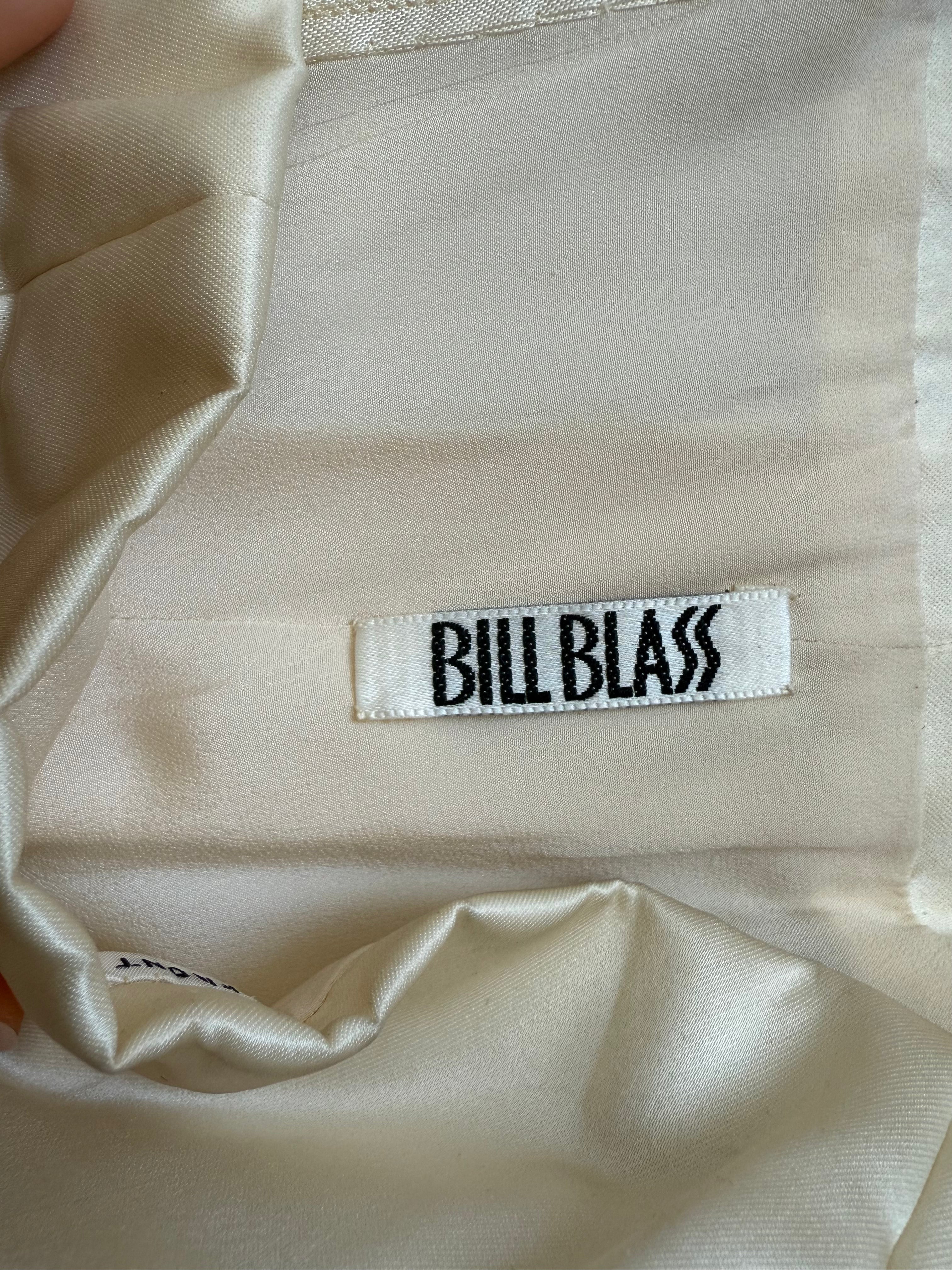 Bill Blass Strapless Cocktail Dress / 4