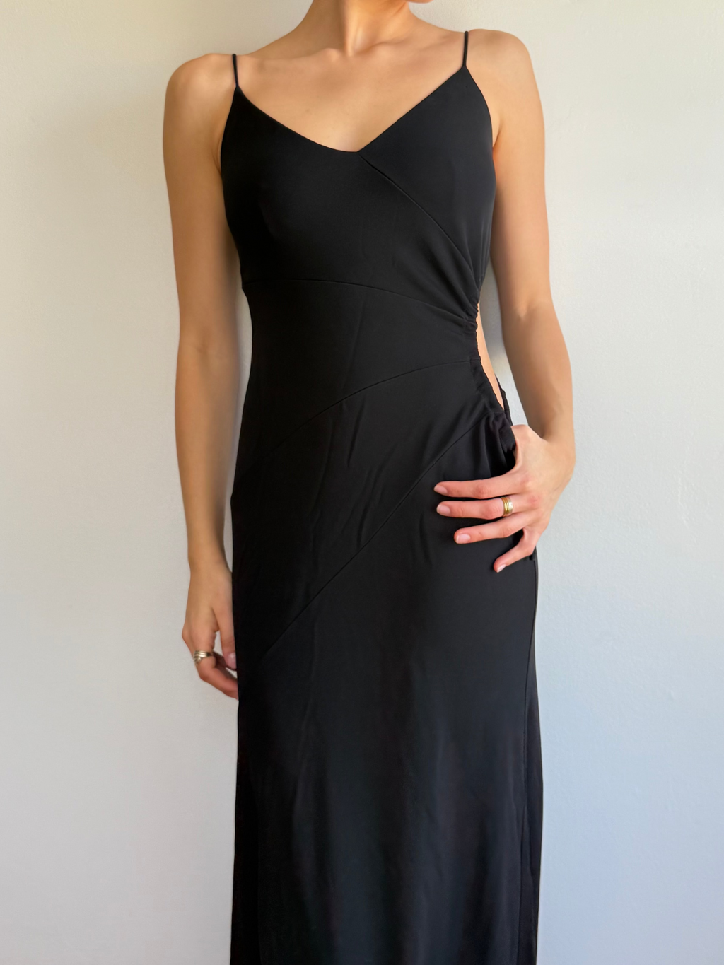 BCBGMaxazria Keyhole Dress / S