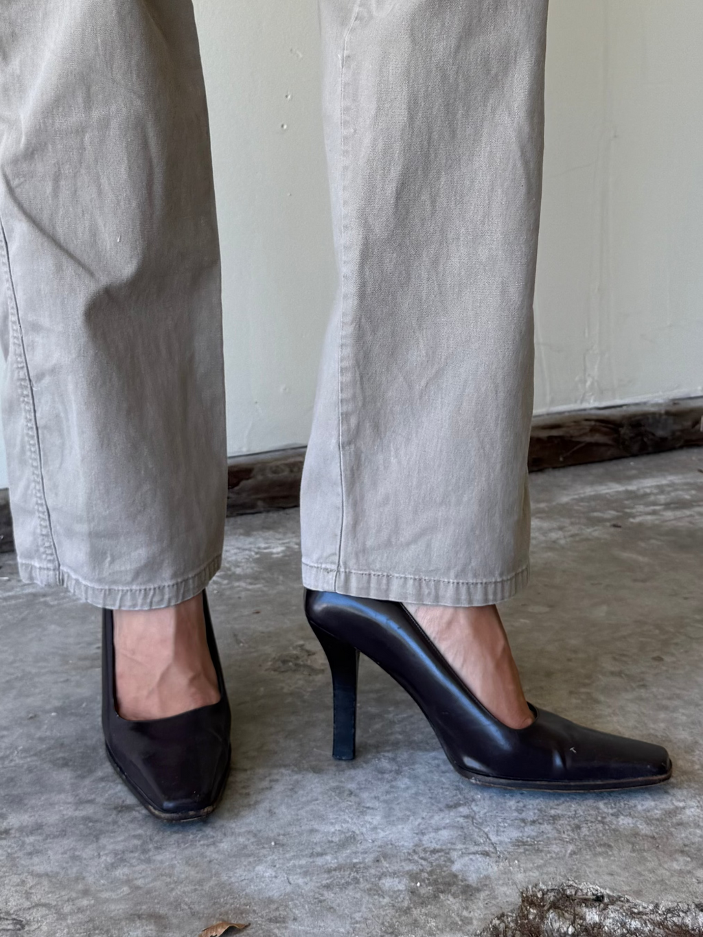 Gucci Square-Toe Pumps / 9