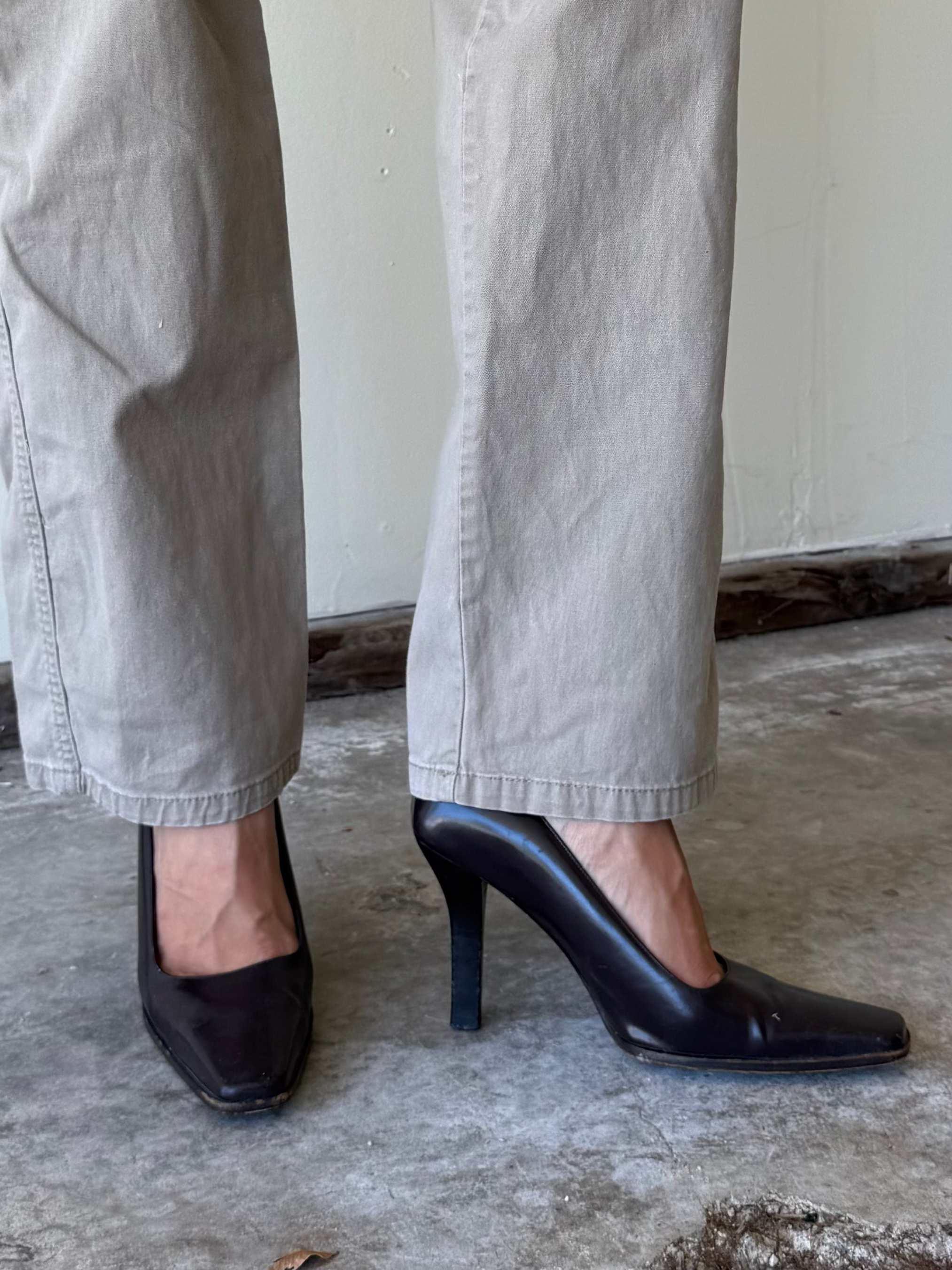 Gucci Square-Toe Pumps / 9