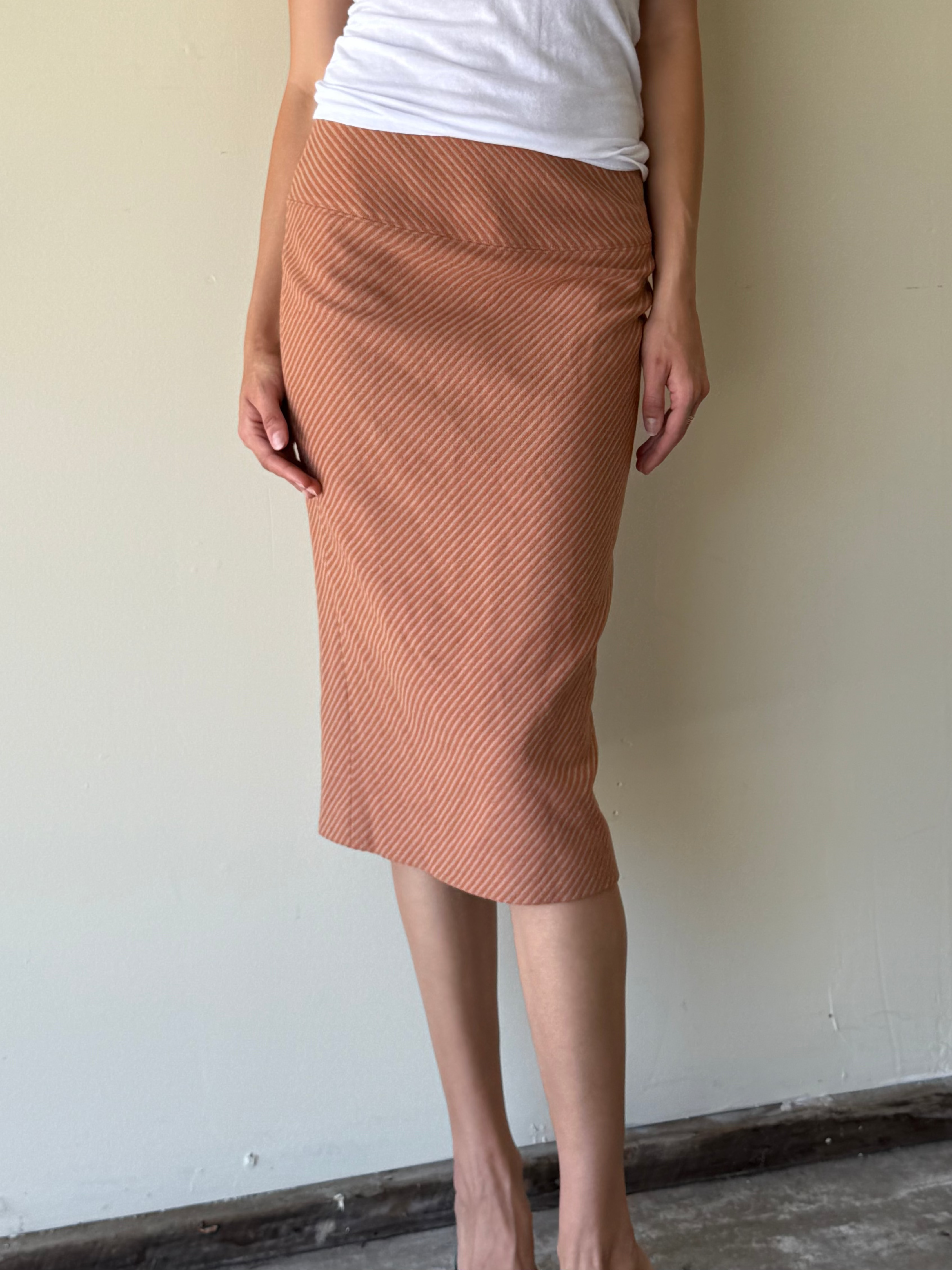 Vintage J.Crew Wool Midi Skirt / 6