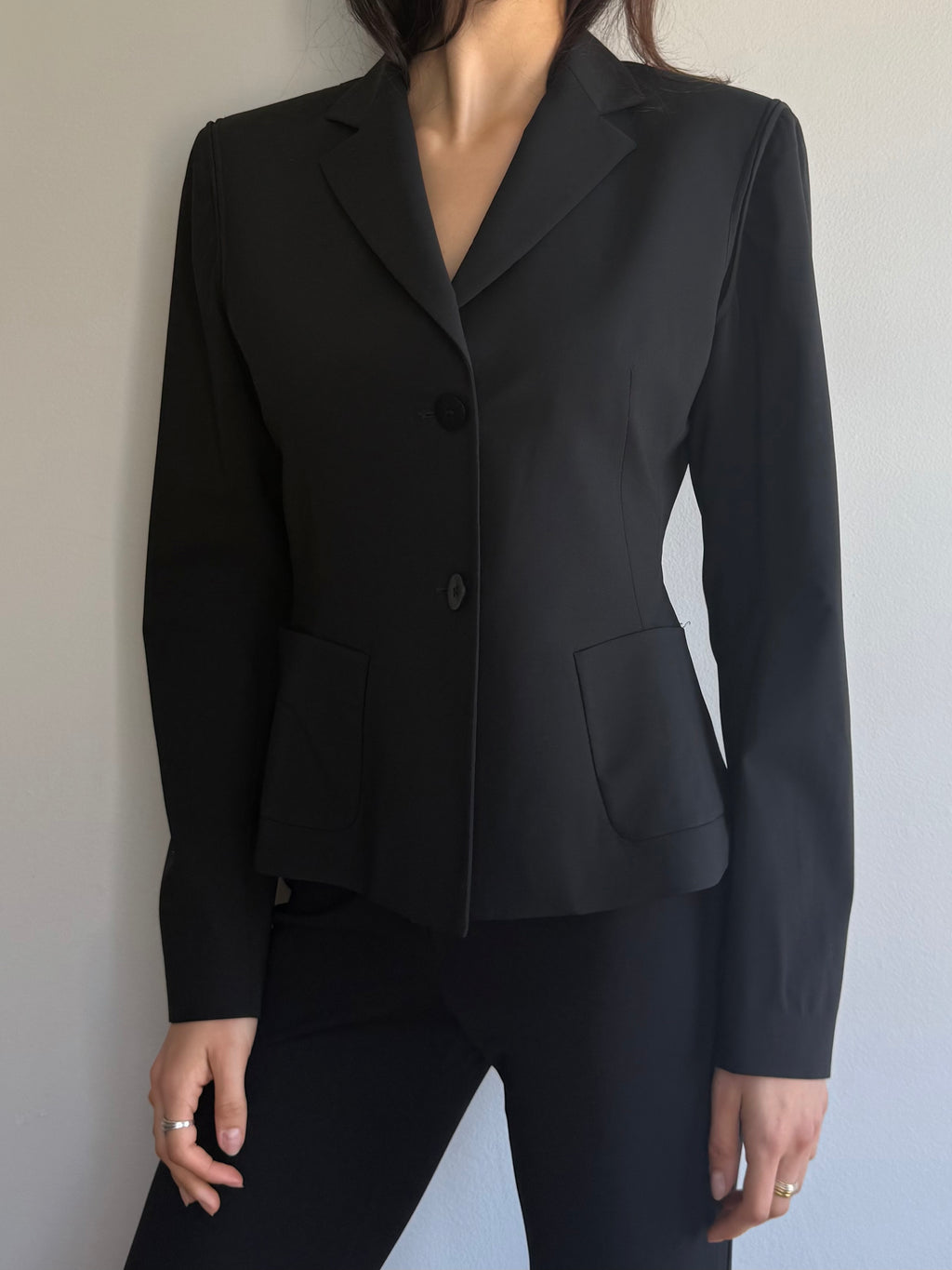 Donna Karen Fitted Blazer / S