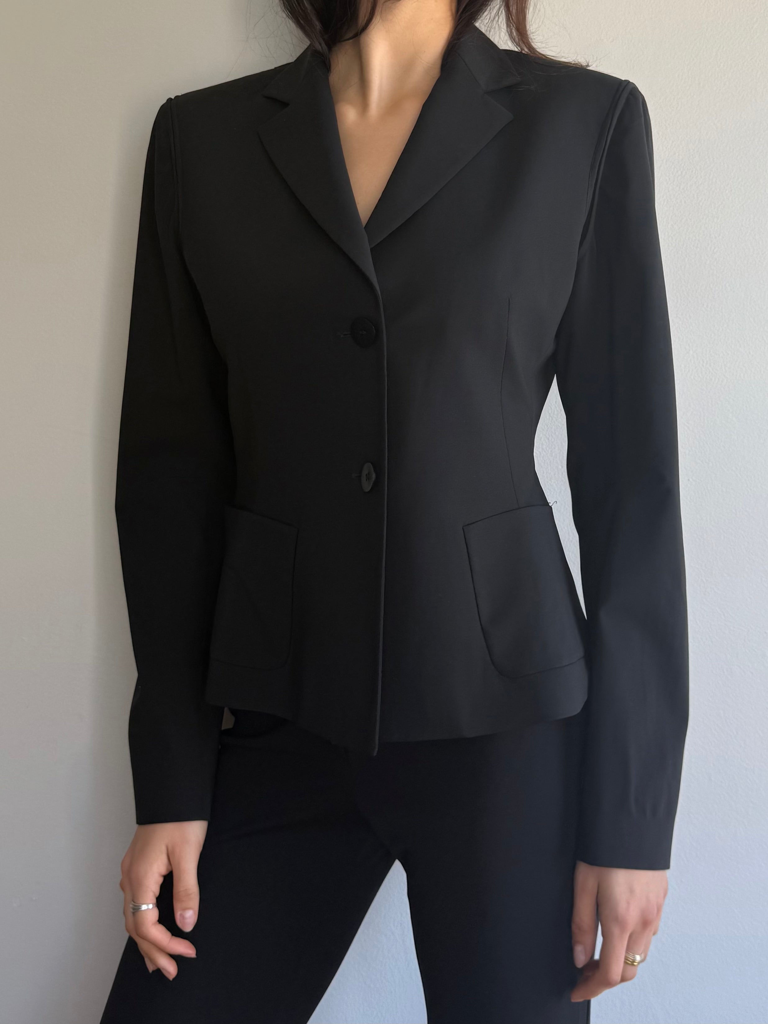 Donna Karen Fitted Blazer / S