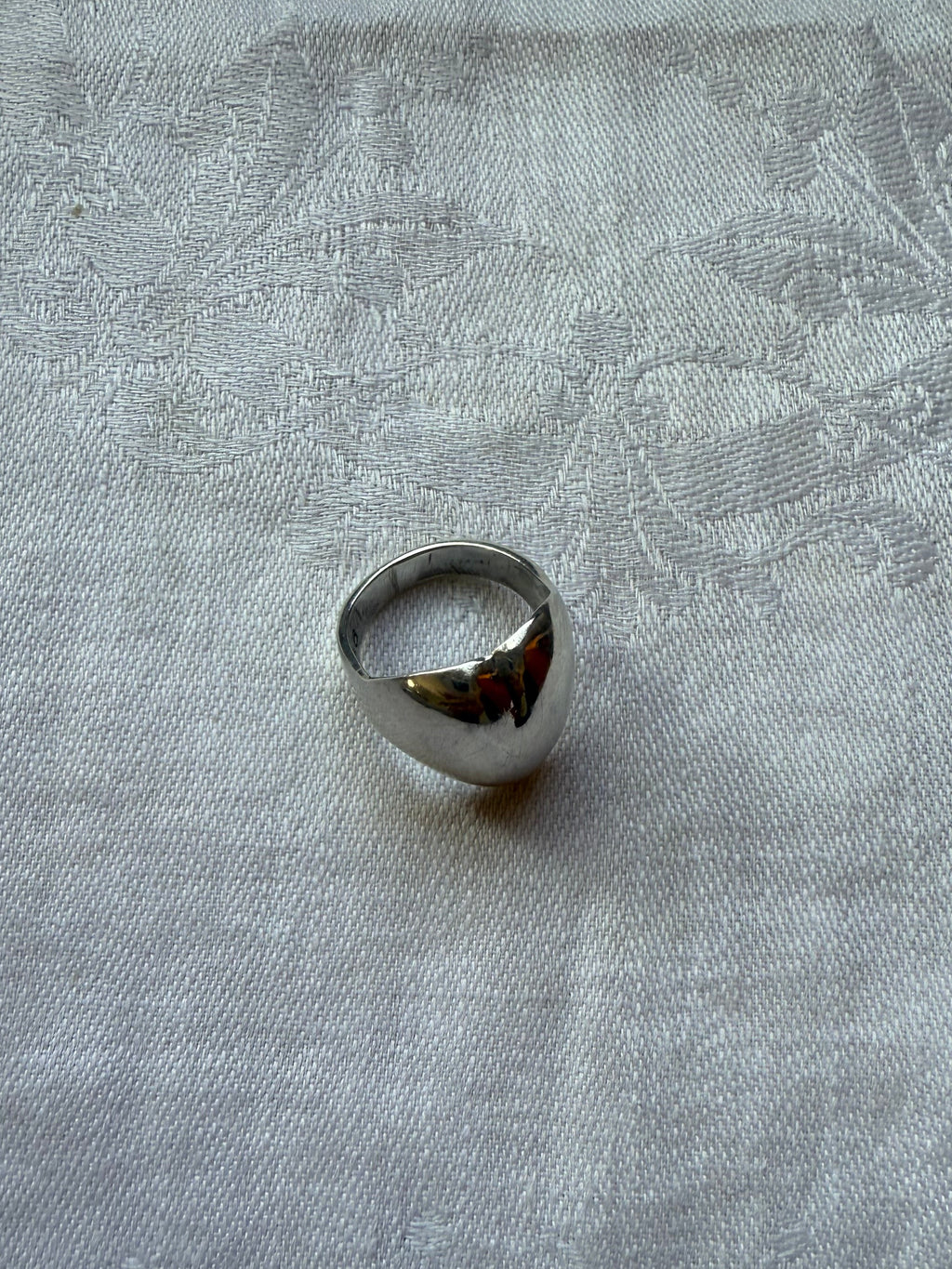Silver Heart Ring