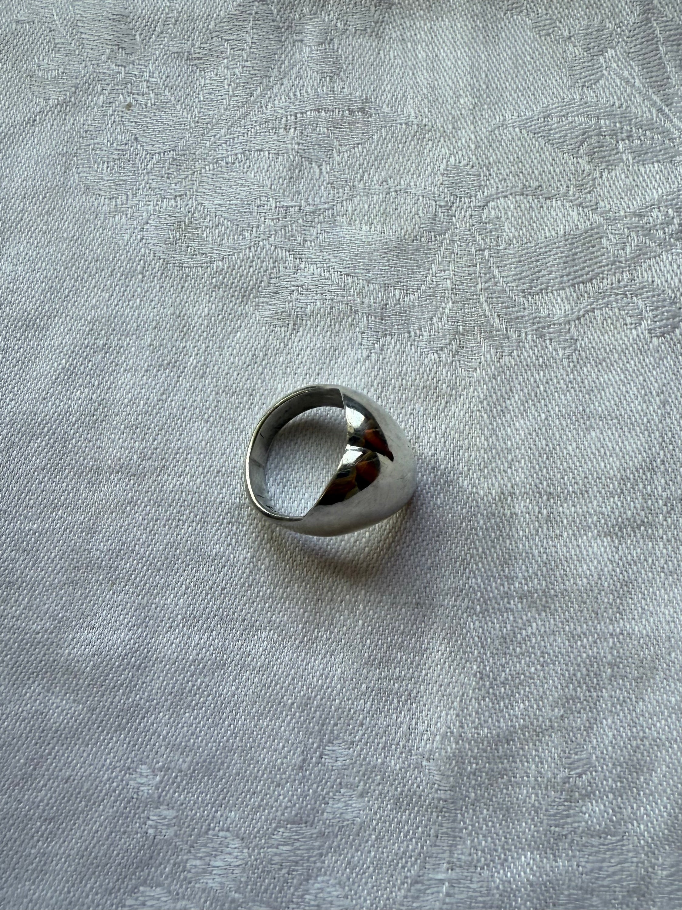 Silver Heart Ring