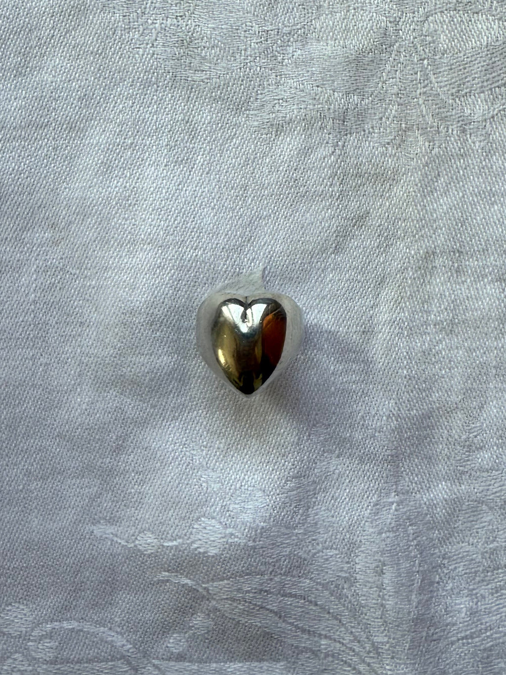 Silver Heart Ring