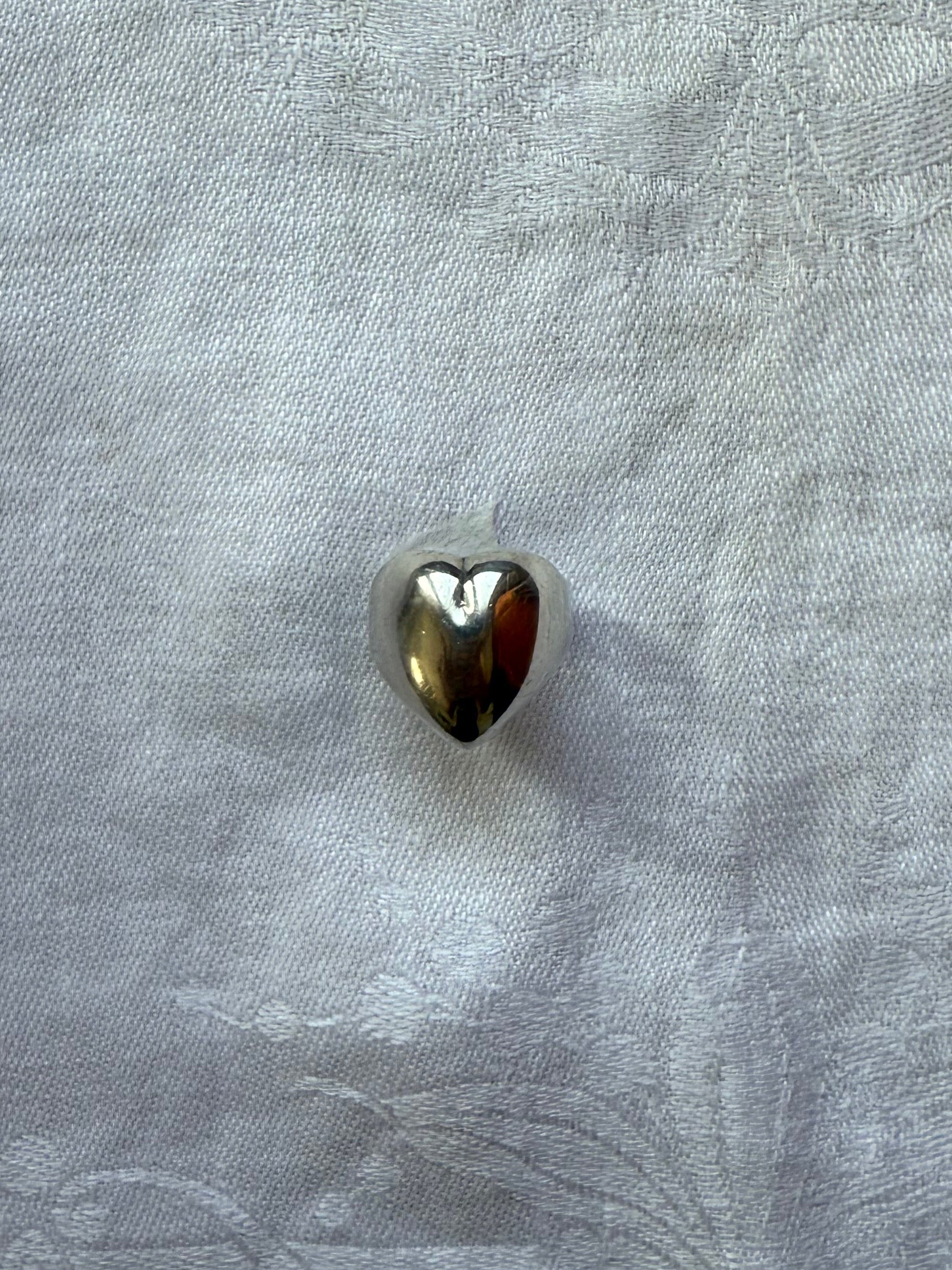 Silver Heart Ring